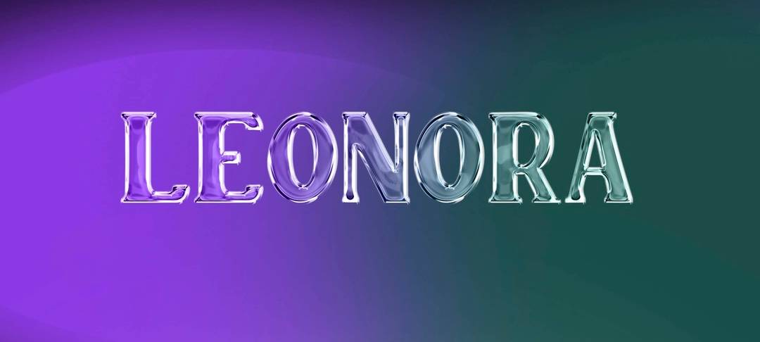 #arnelegtauf - Leonora