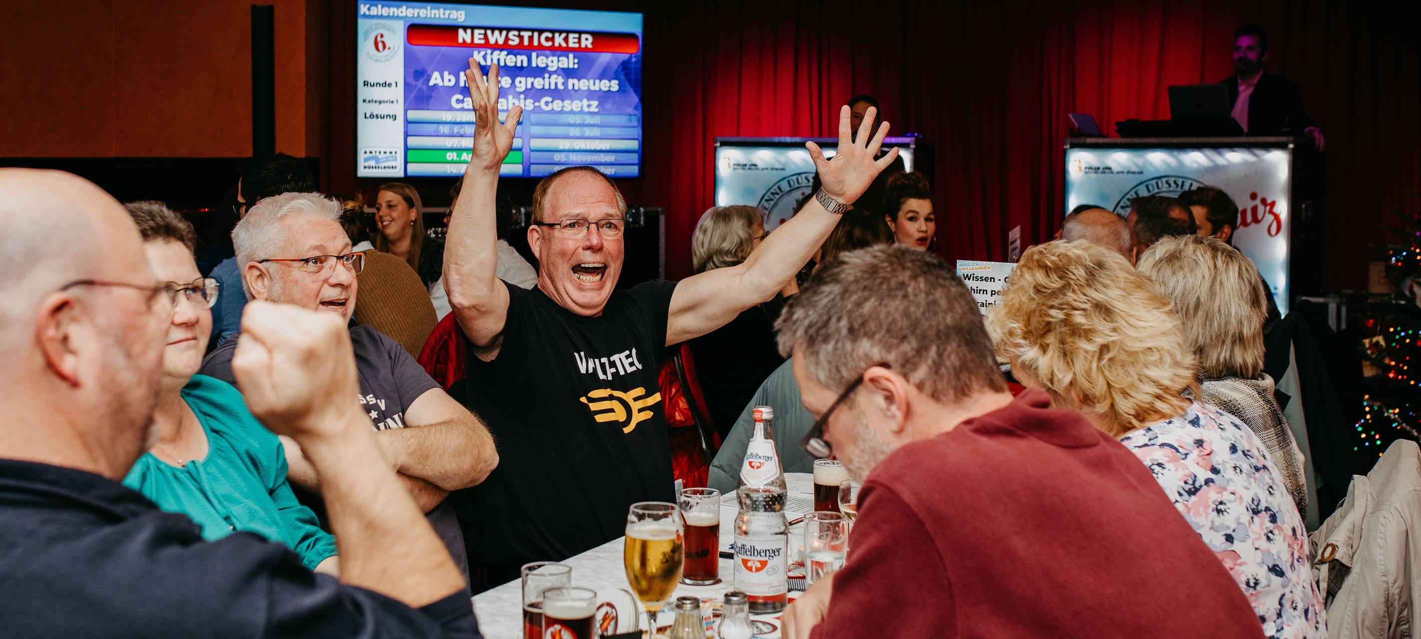 Team Wissen GPT - Gehirn perfekt trainiert beim Antenne-Düsseldorf-Kneipenquiz