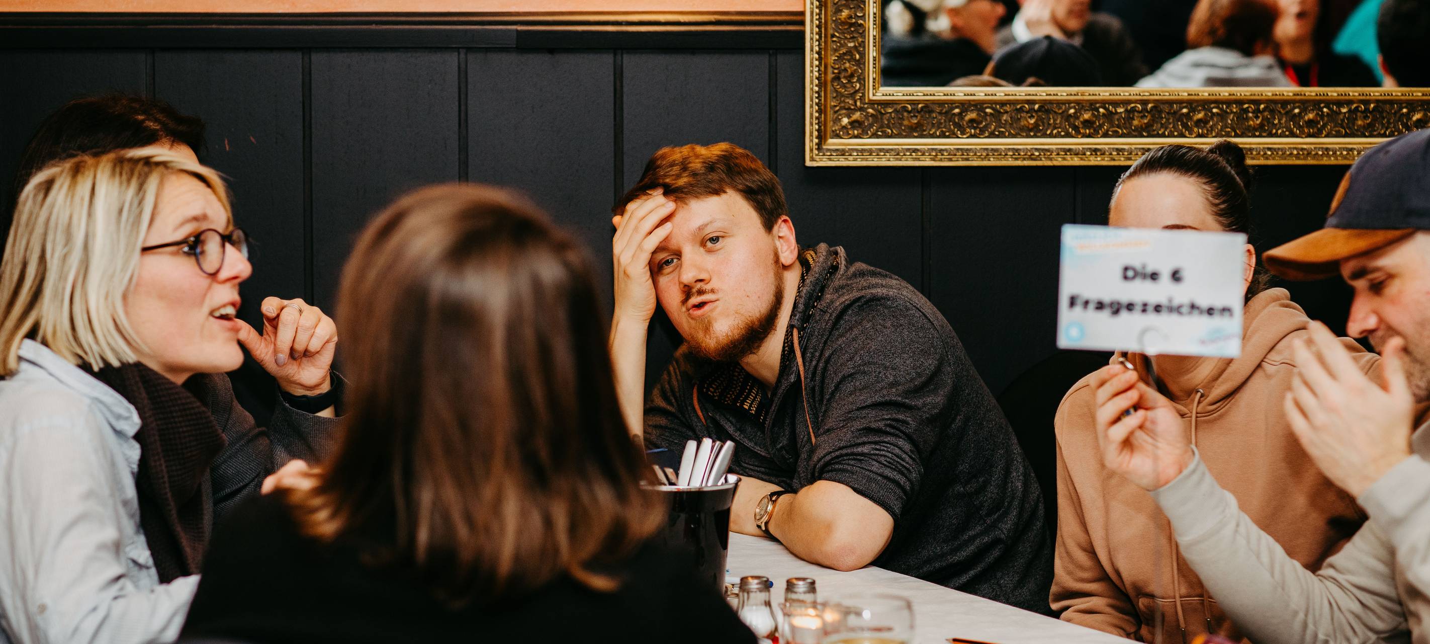 Team die 6 Fragezeichen beim Antenne-Düsseldorf-Kneipenquiz
