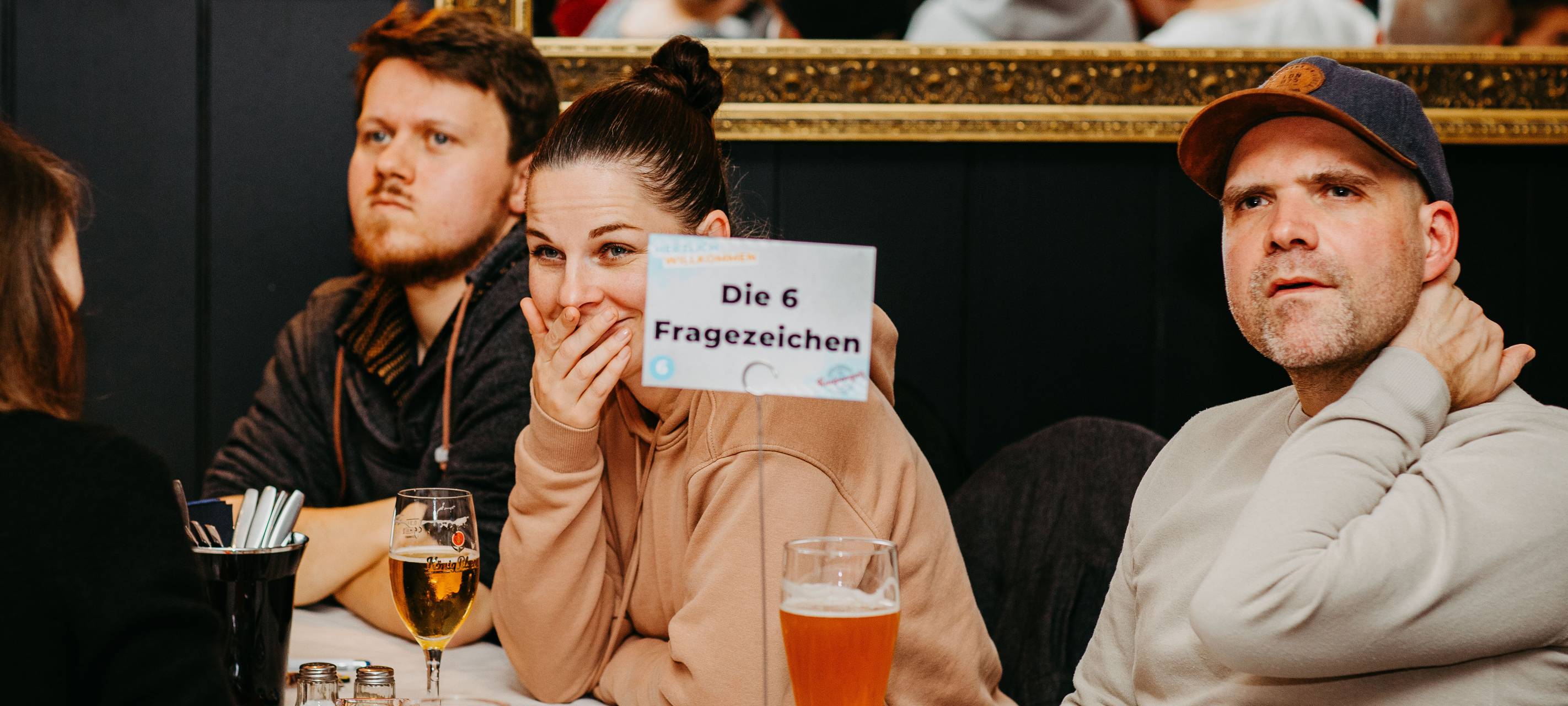 Team die 6 Fragezeichen beim Antenne-Düsseldorf-Kneipenquiz