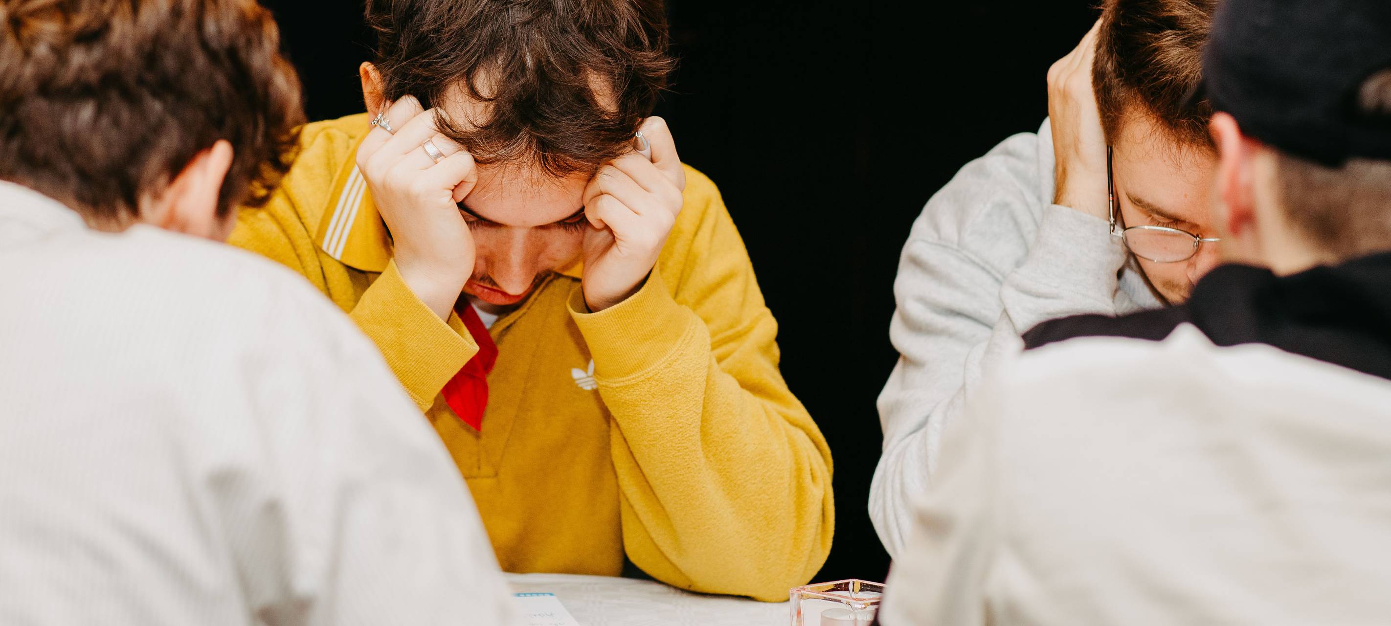 Team Schöttbullar am verzweifeln beim Antenne-Düsseldorf-Kneipenquiz
