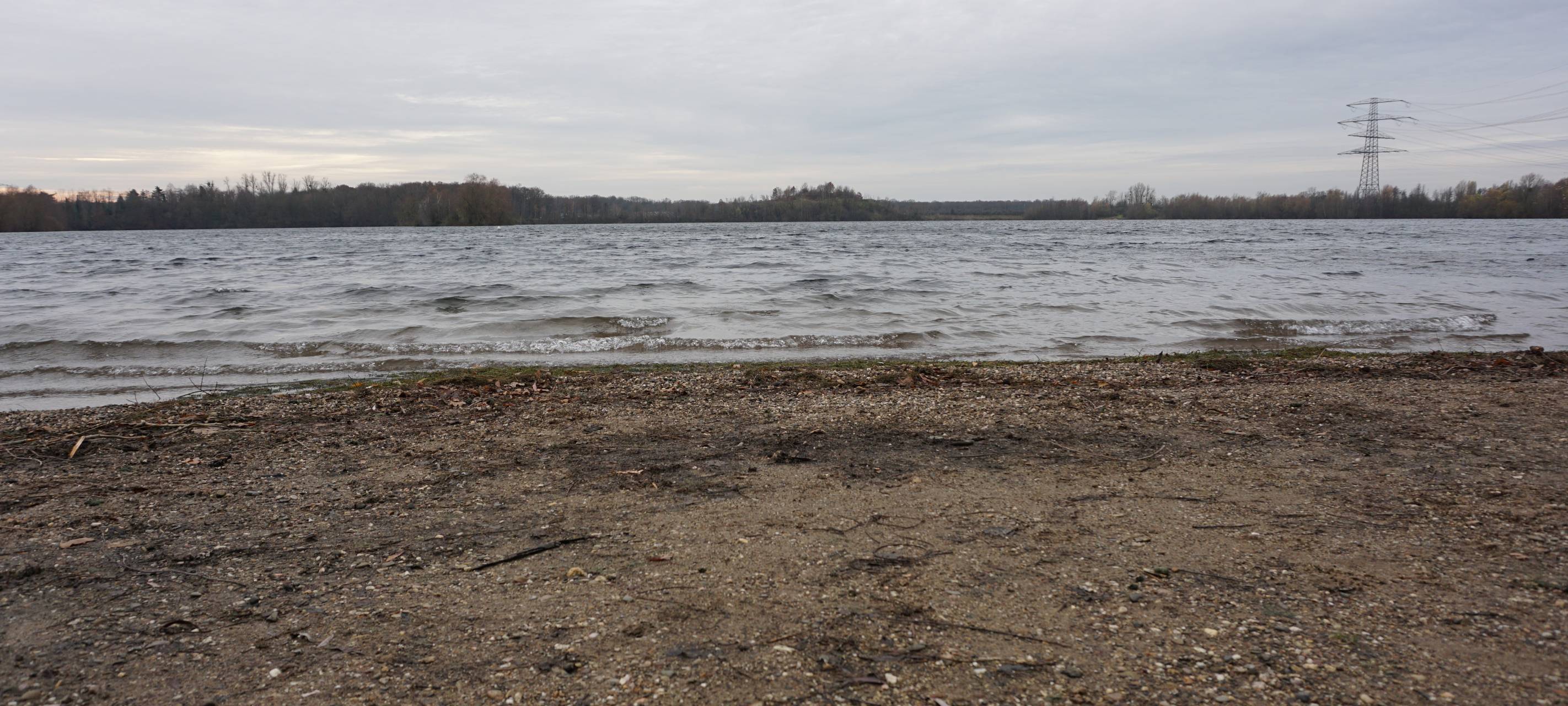 Blick auf den Angermunder See