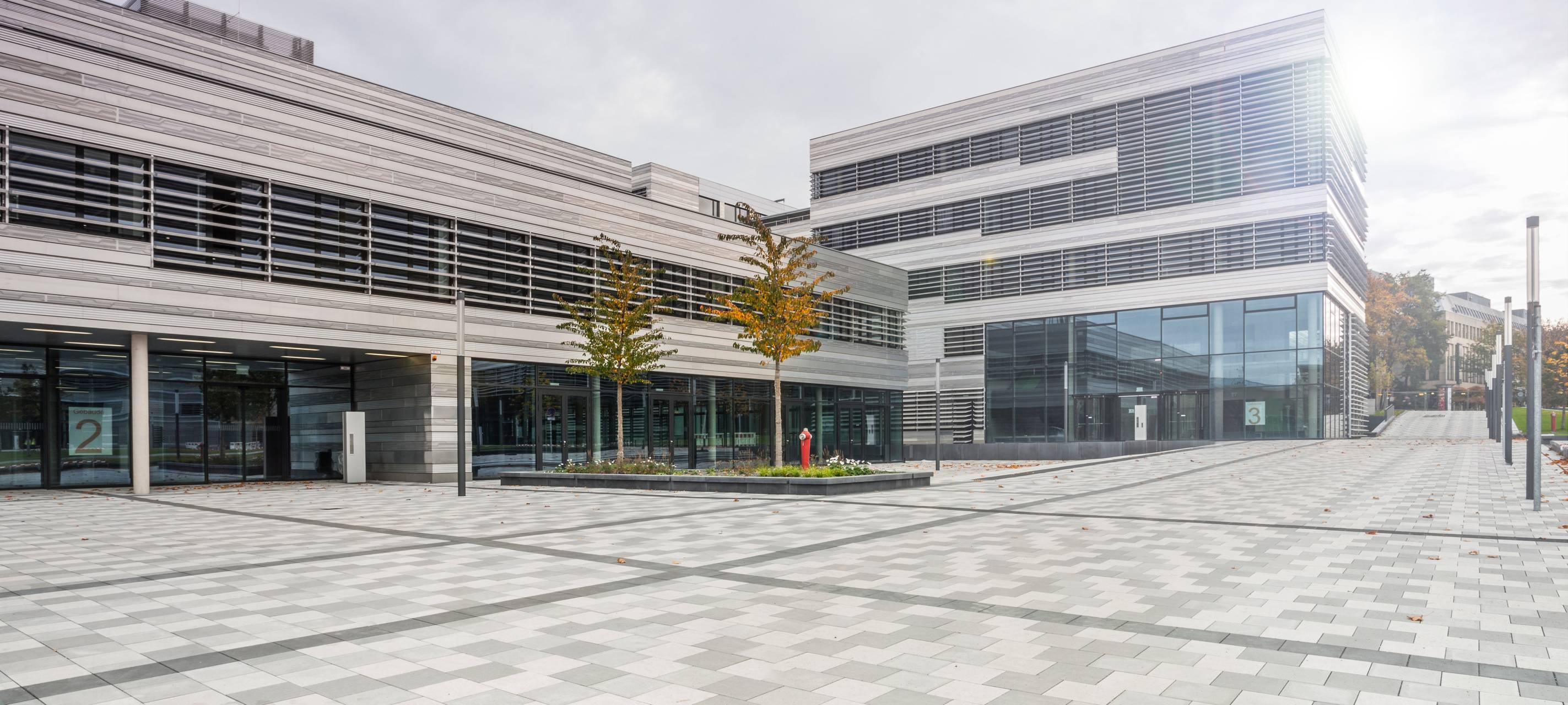 Der Campus der Fachhochschule Düsseldorf in Derendorf.