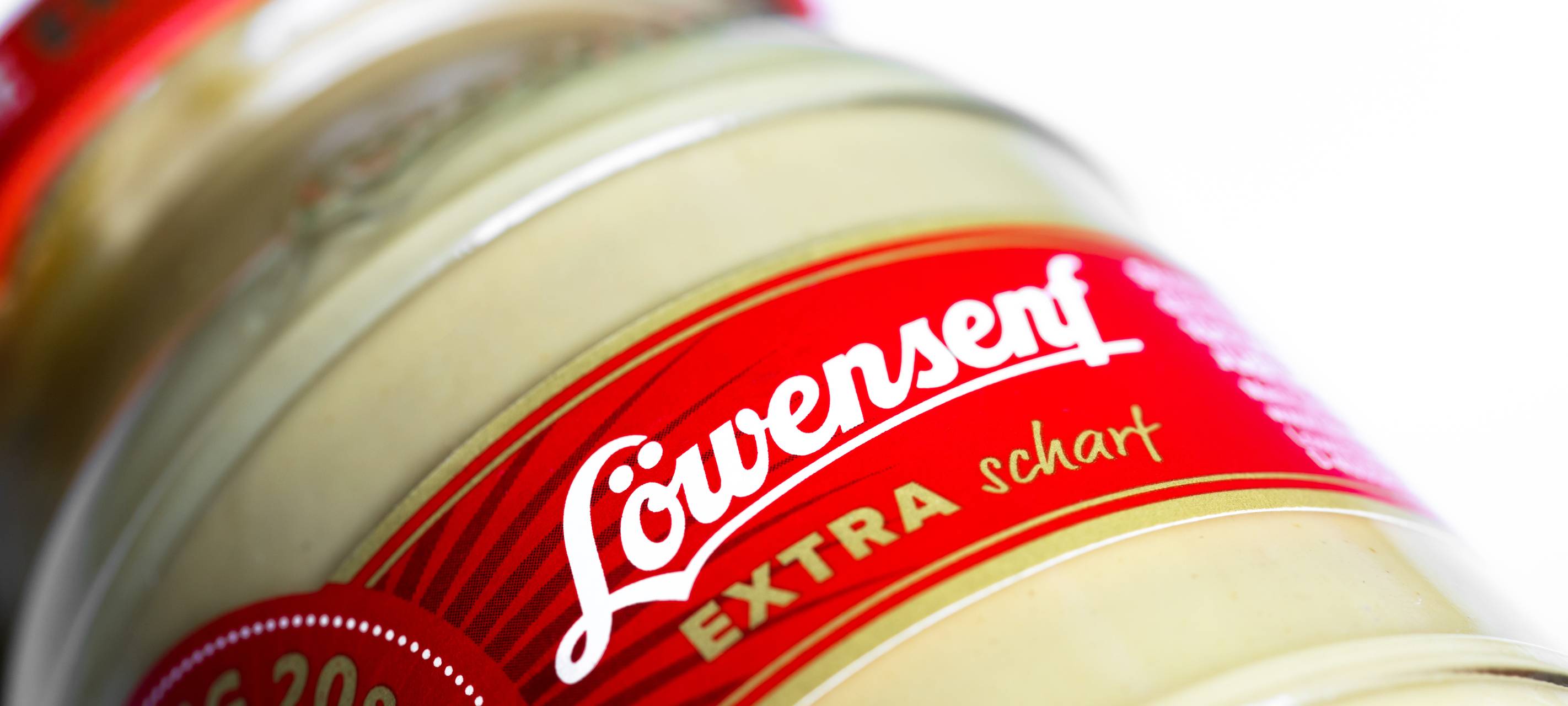 Logo der deutschen Löwensenf-Senffirma.