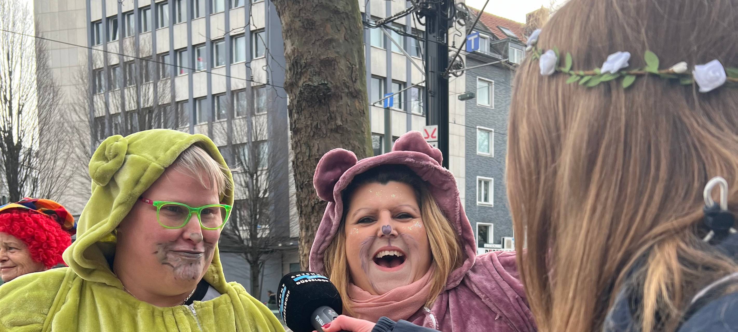Auch an Rosenmontag wollten wir natürlich mit euch über eure Eindrücke sprechen.