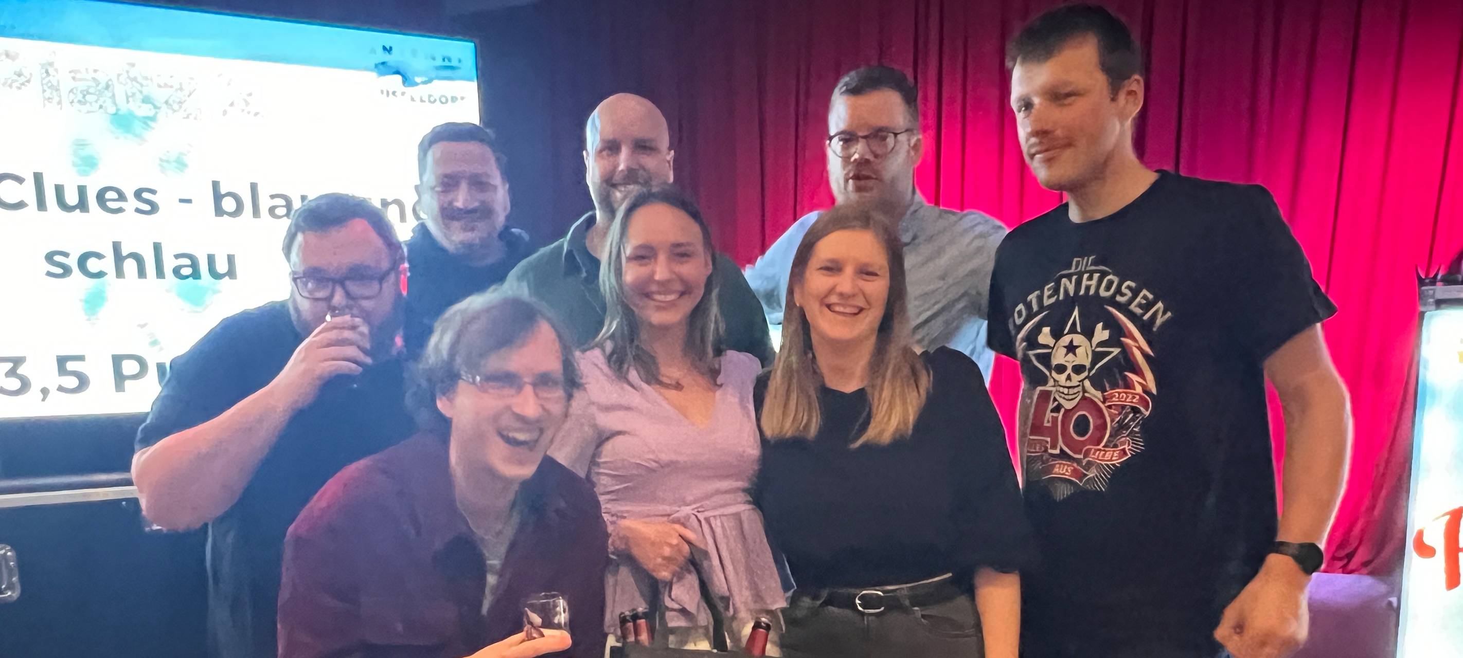 Platz 2 beim Antenne-Düsseldorf-Kneipenquiz Vol. 6 - Blue's Clues - blau und schlau