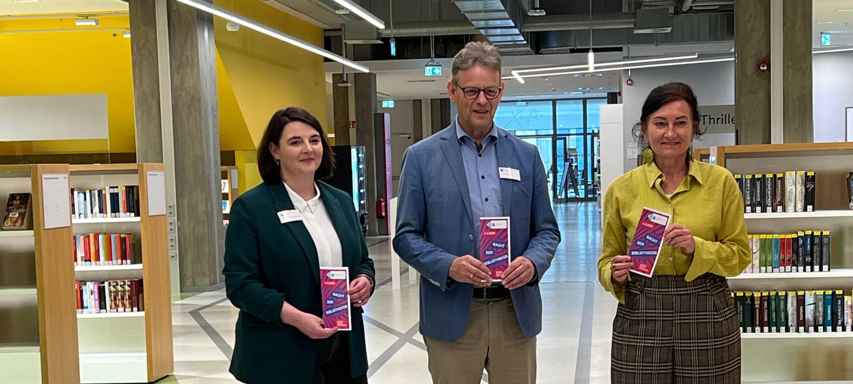 Am Freitag findet wieder die Nacht der Bibliotheken statt. In Düsseldorf gibt es 33 verschiedene Veranstaltung an insgesamt 13 Orten.