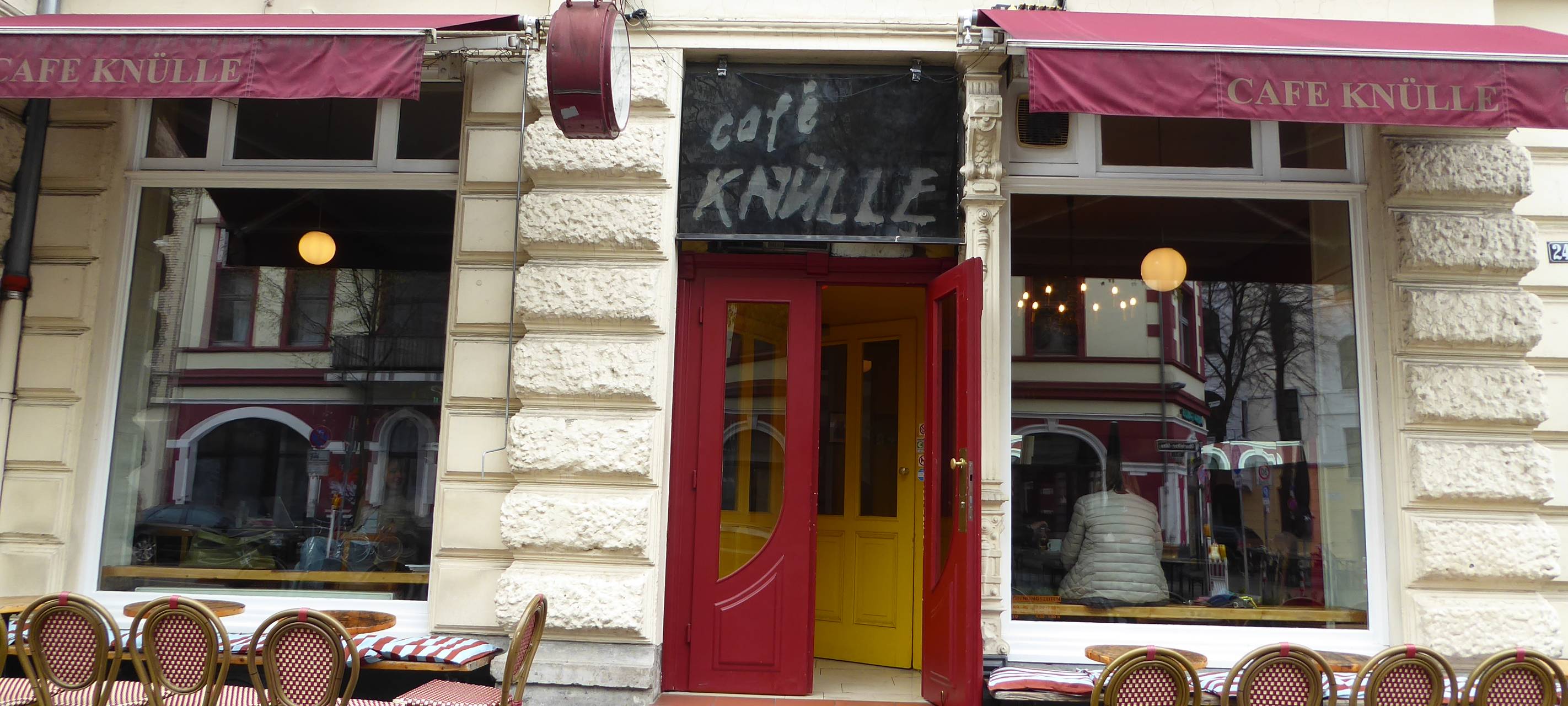 Außenansicht Café Knülle