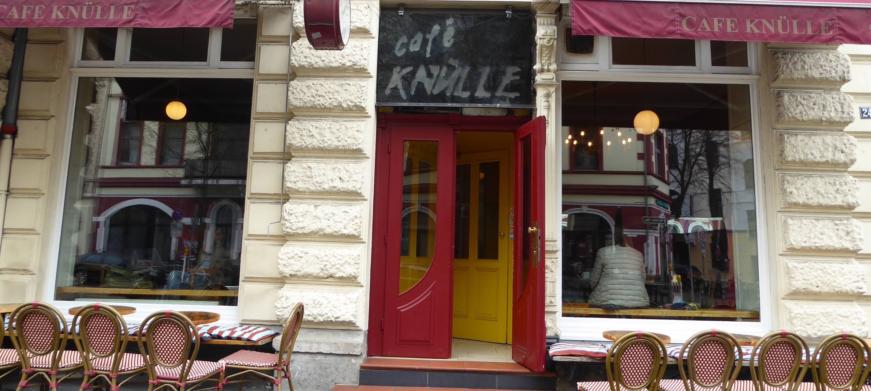 Außenansicht Café Knülle
