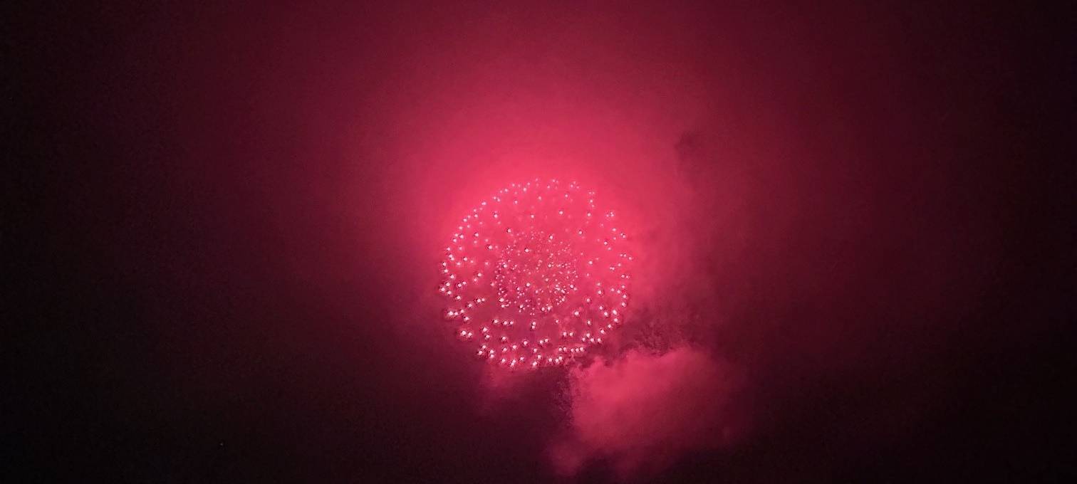 Eindrücke vom Feuerwerk beim Japan-Tag 2025.
