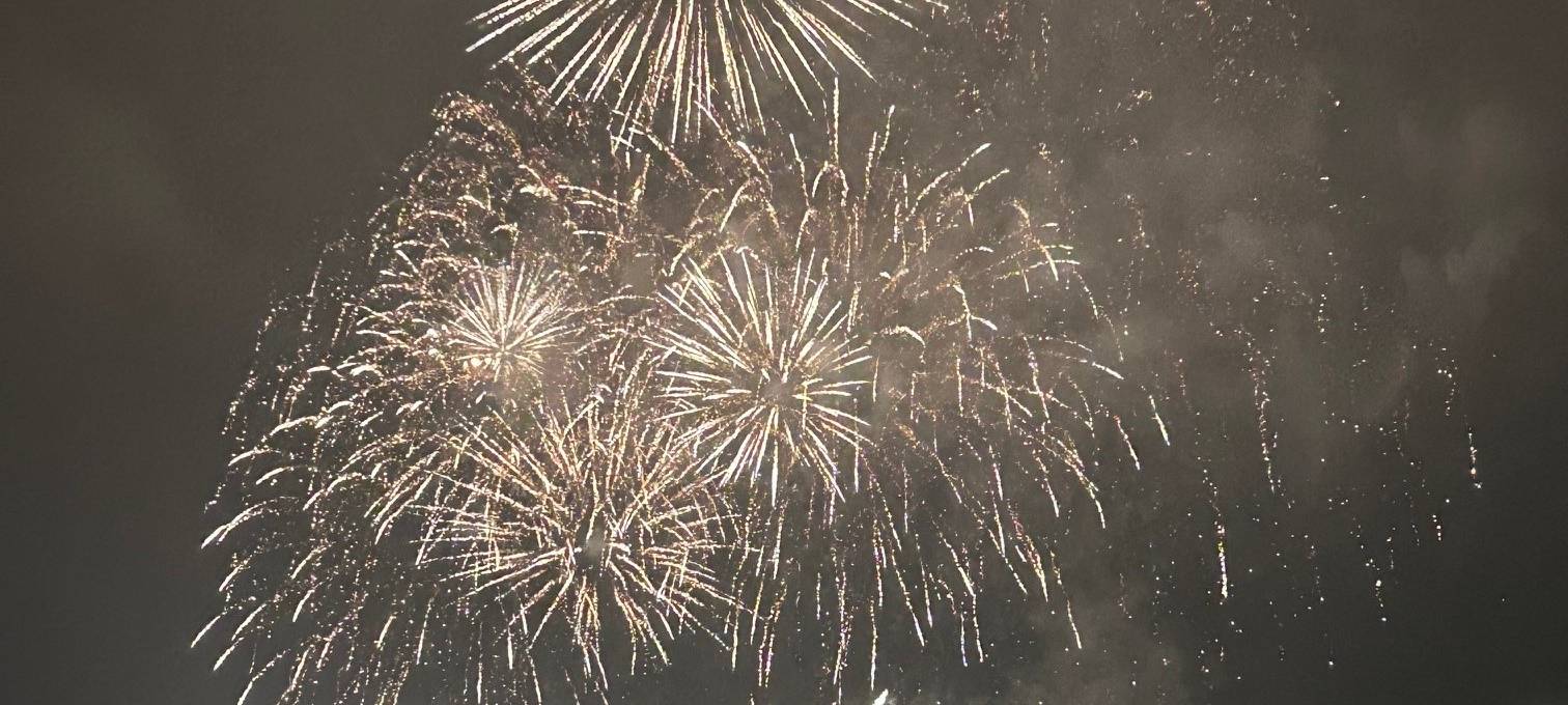 Eindrücke vom Feuerwerk beim Japan-Tag 2025.
