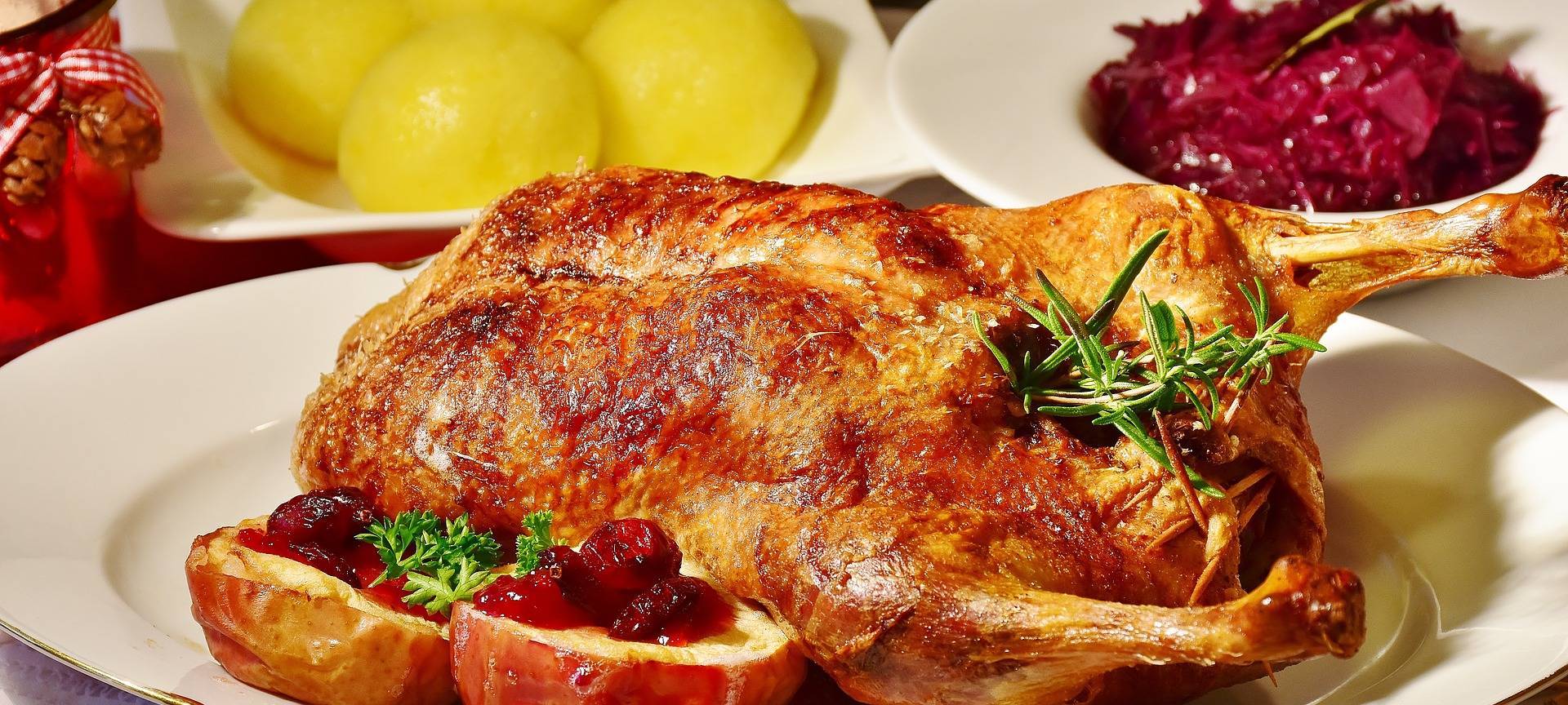 Essen gehen an Weihnachten