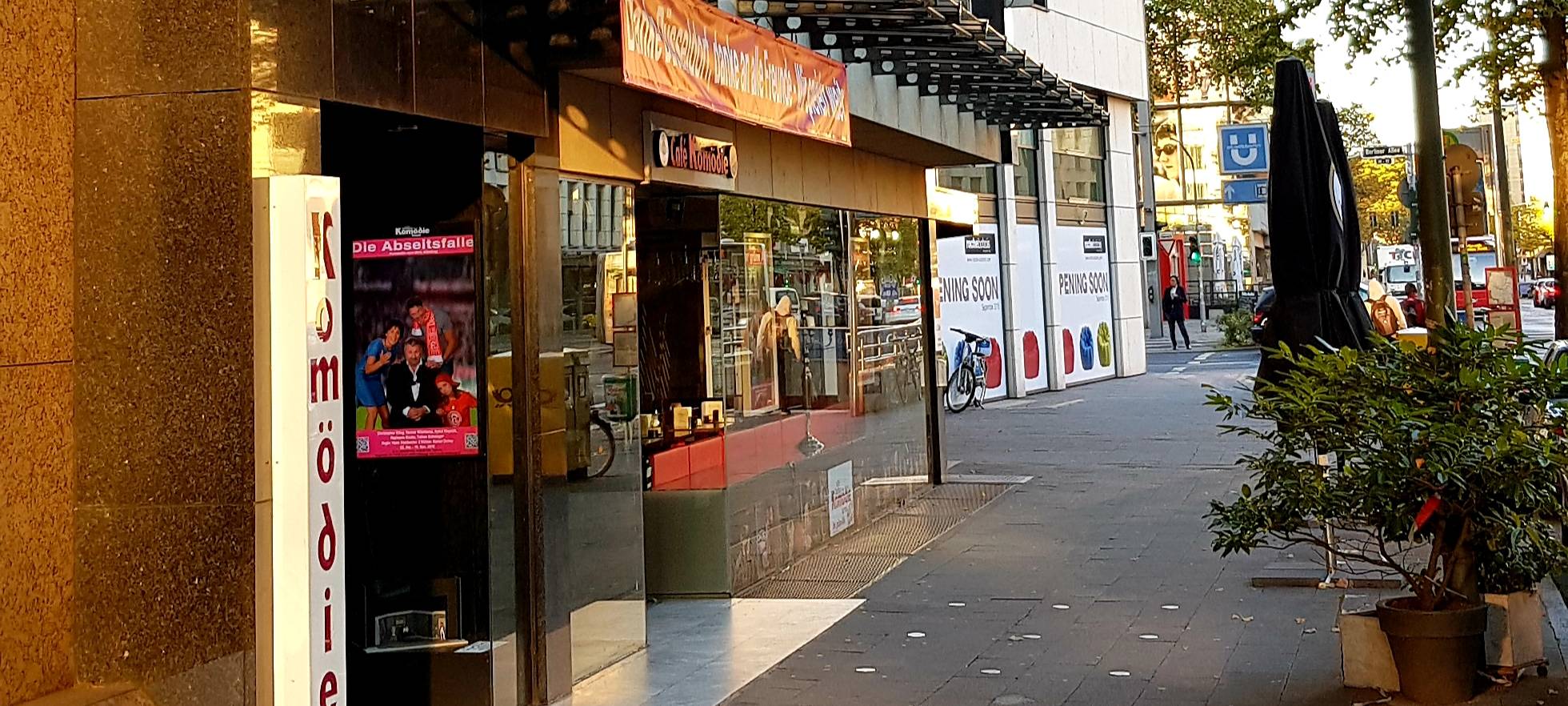 "Komödie" muss umziehen