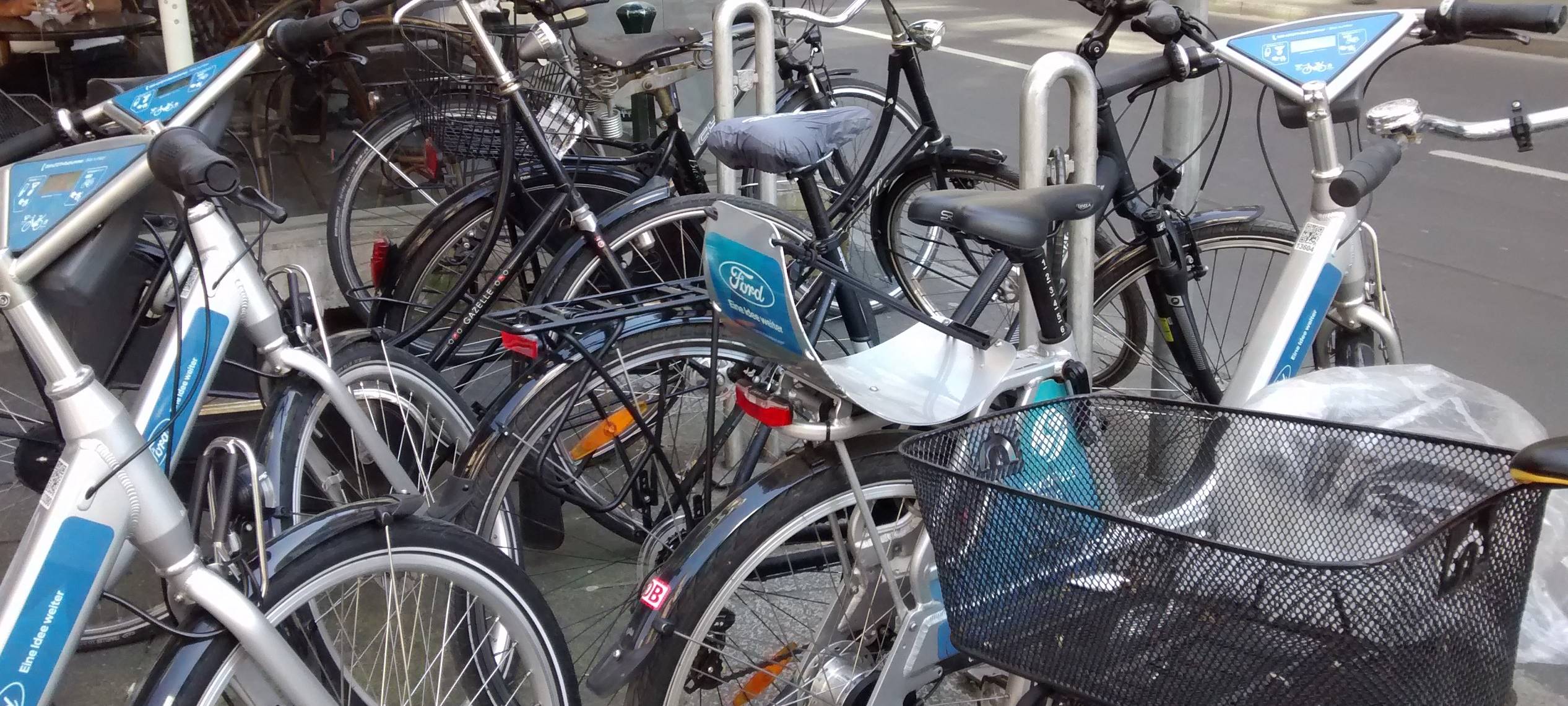 Leihfahrräder waren in letzter Zeit unbeliebt