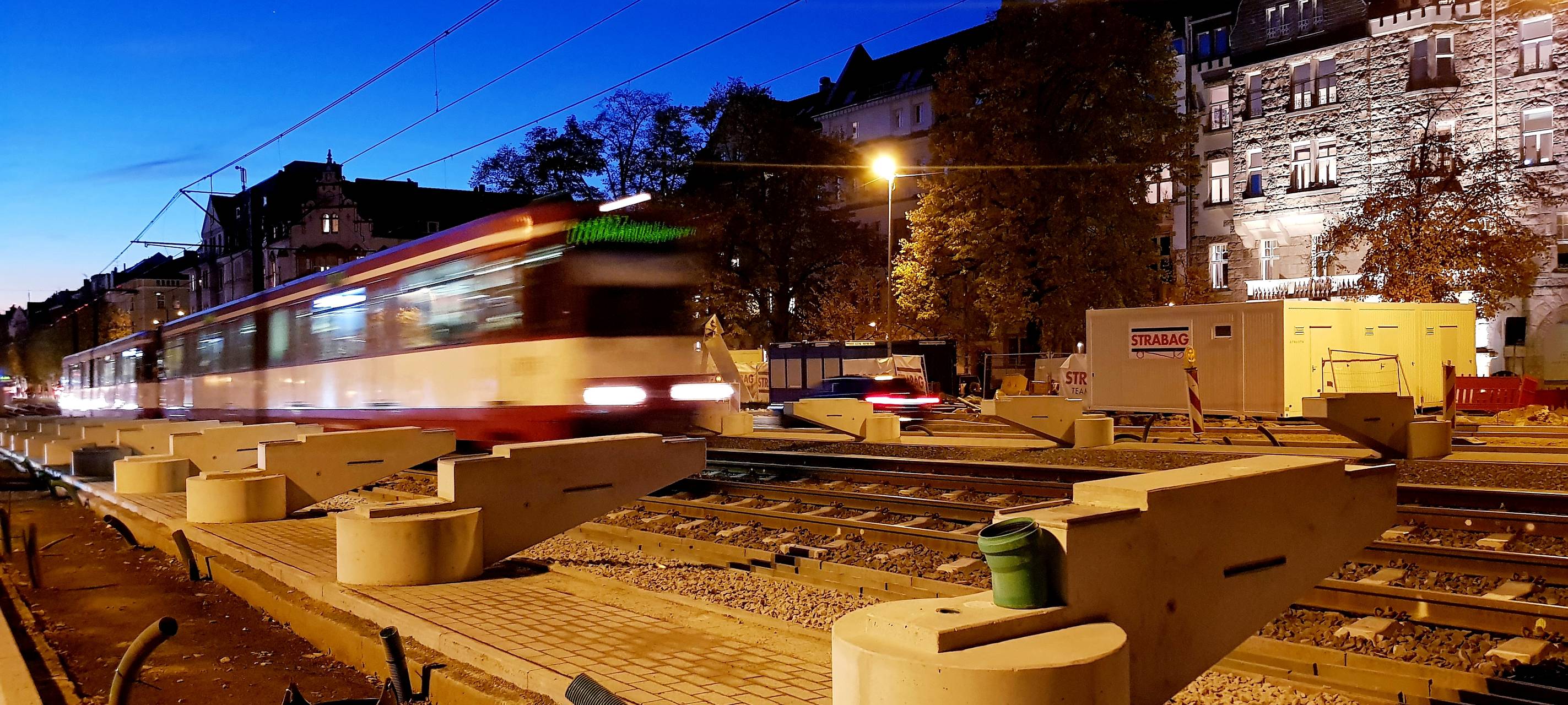 Düsseldorf: Bauarbeiten bei der Rheinbahn
