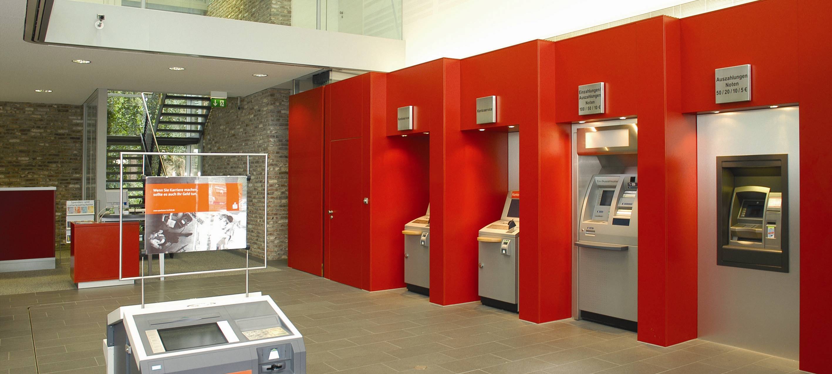 Banken öffnen weitere Filialen