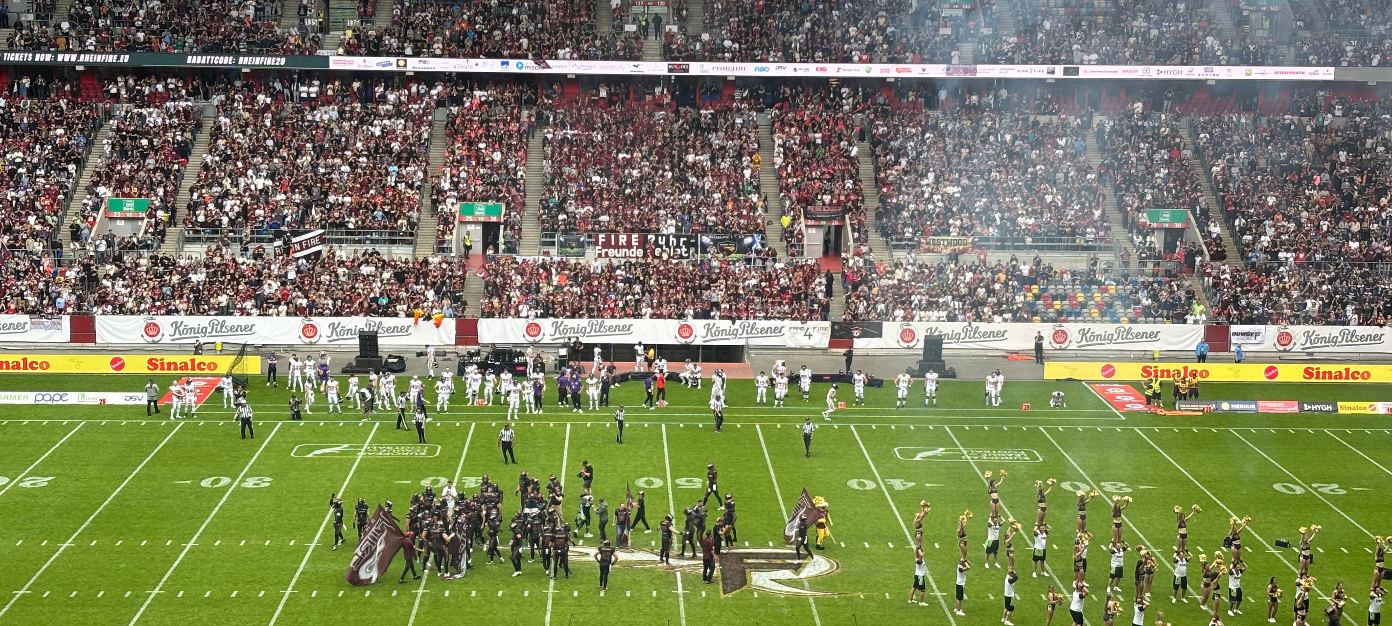 Rhein Fire spielt das erste Mal seit 18 Jahren wieder in Düsseldorf.