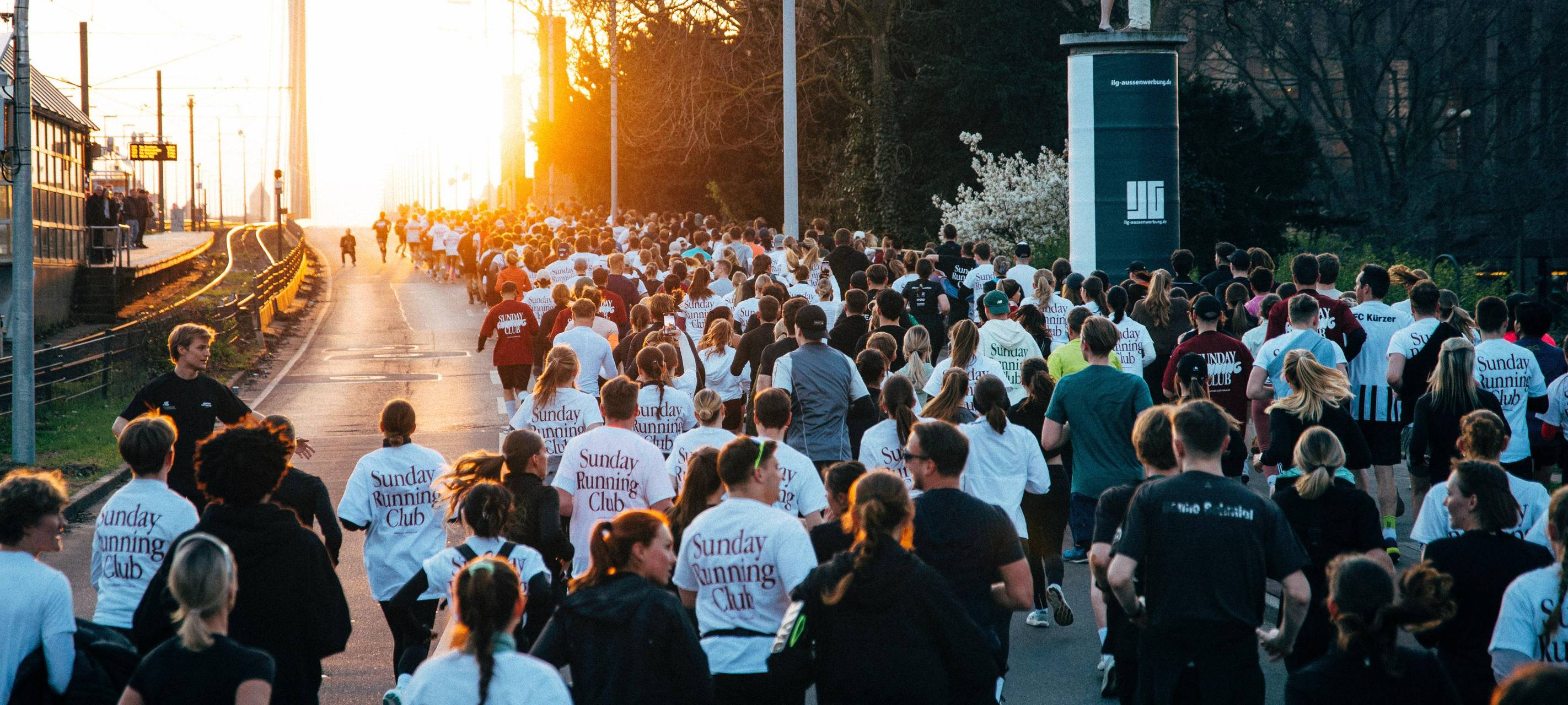 Läufer vom Sunday Running Club