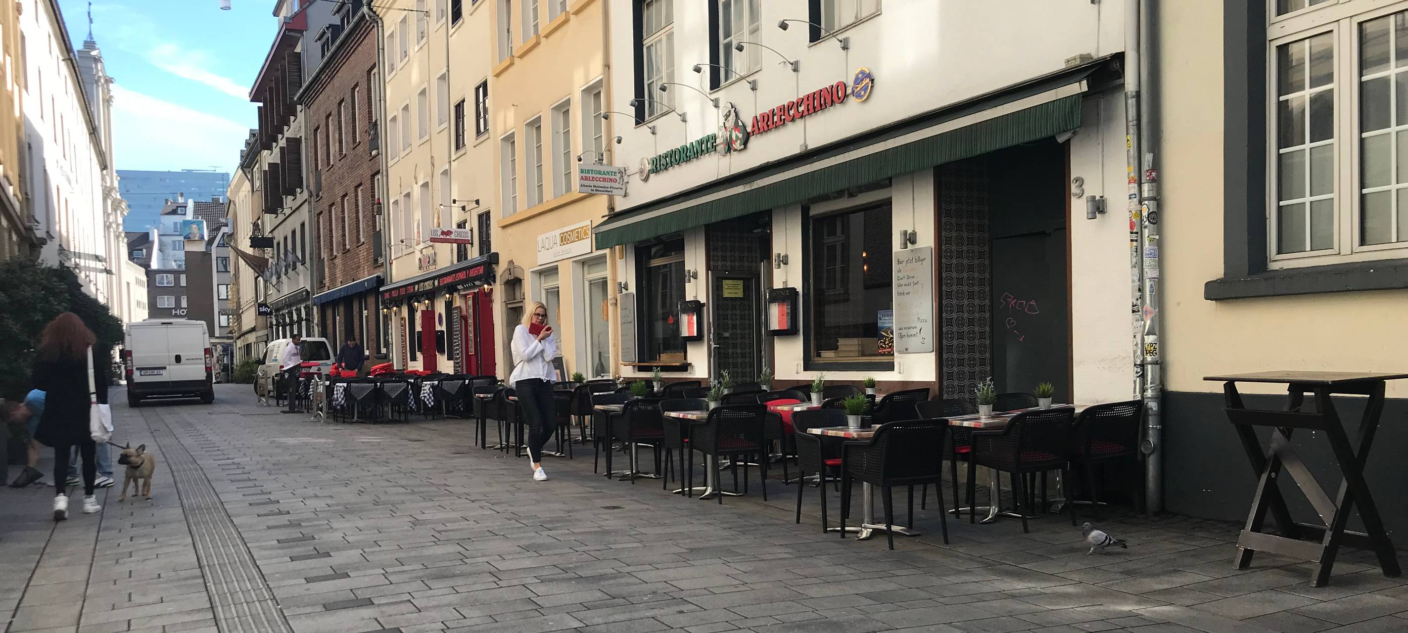 Düsseldorfer Altstadt wird zur Waffenverbotszone