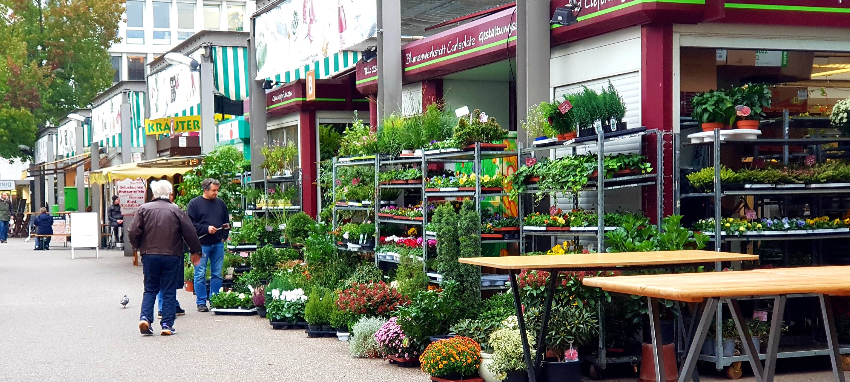 Veränderungen am Düsseldorfer Carlsplatz