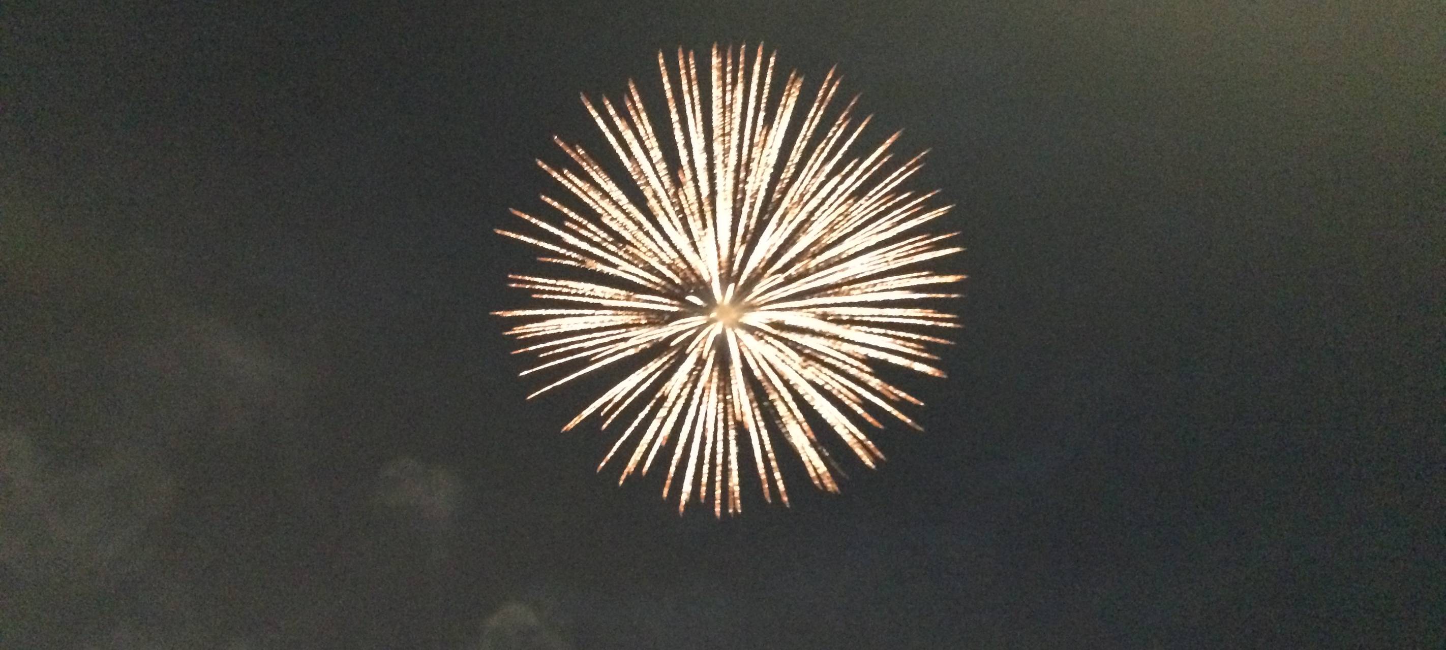 21. Juli 2023: Feuerwerk am Stadtstrand