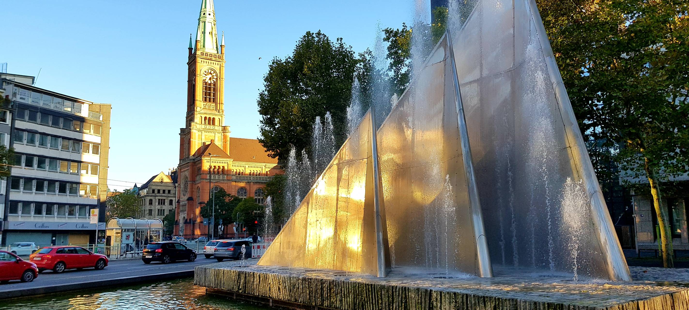Düsseldorf: Immer mehr Brunnen sprudeln wieder