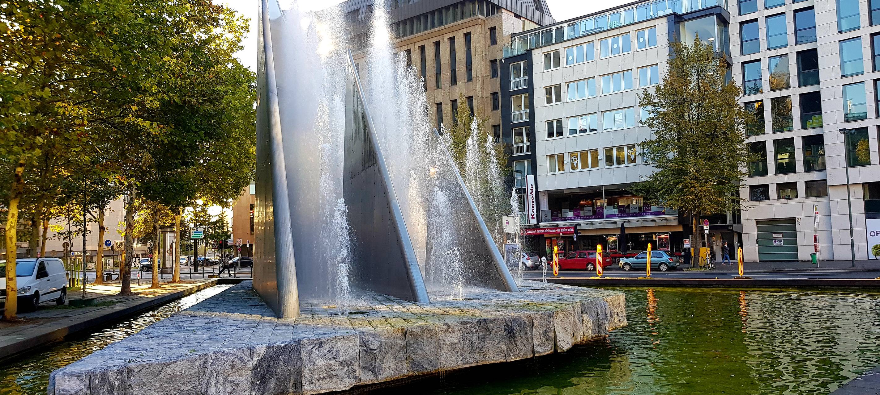 Brunnen wieder in Betrieb