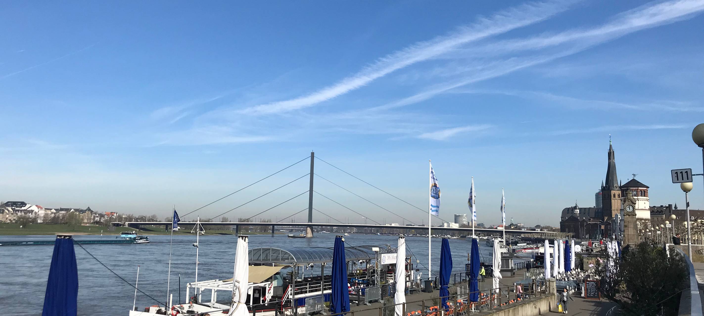 Vorerst keine Verlängerung der Düsseldorfer Rheinuferpromenade