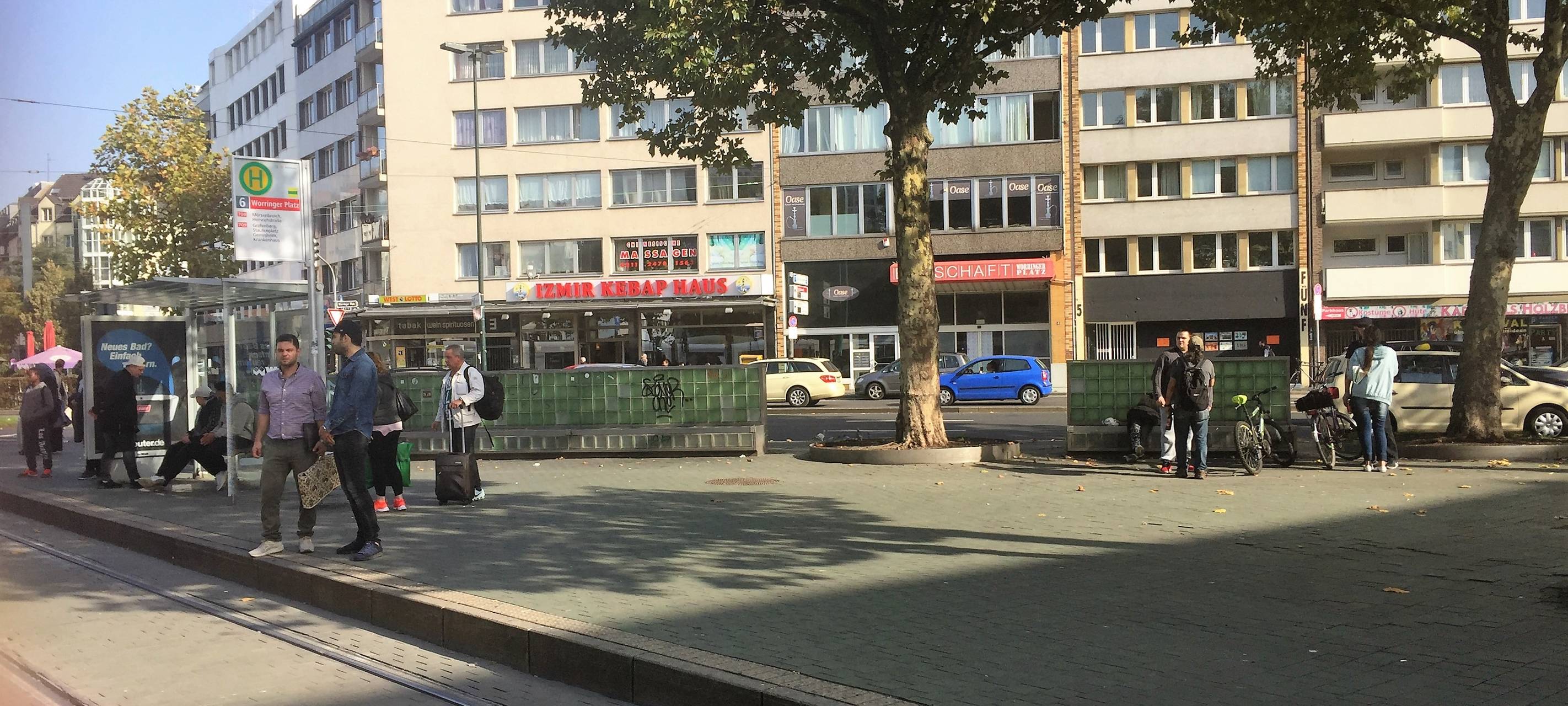 Düsseldorf: Einsatz gegen Kriminalität am Worringer Platz