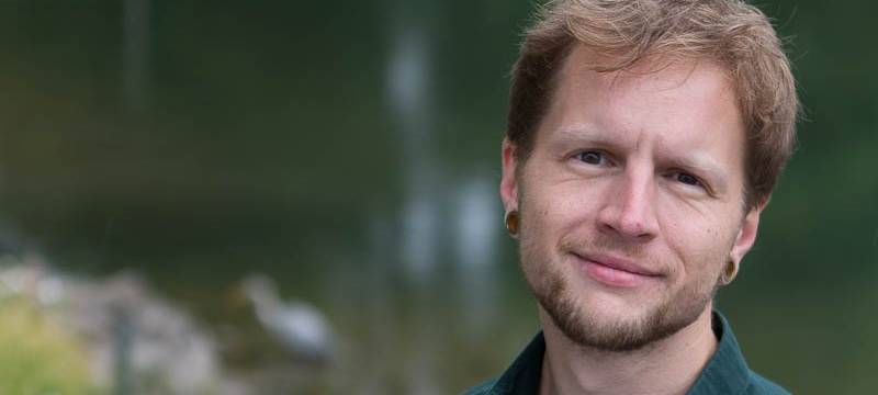 Lukas Fix, der OB-Kandidat Klimaliste Düsseldorf.