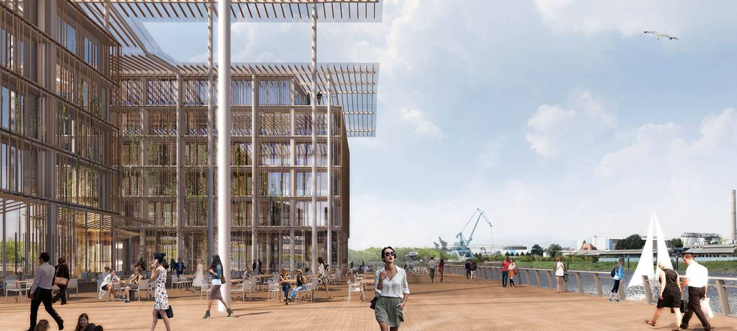 Neue Pläne für den Medienhafen