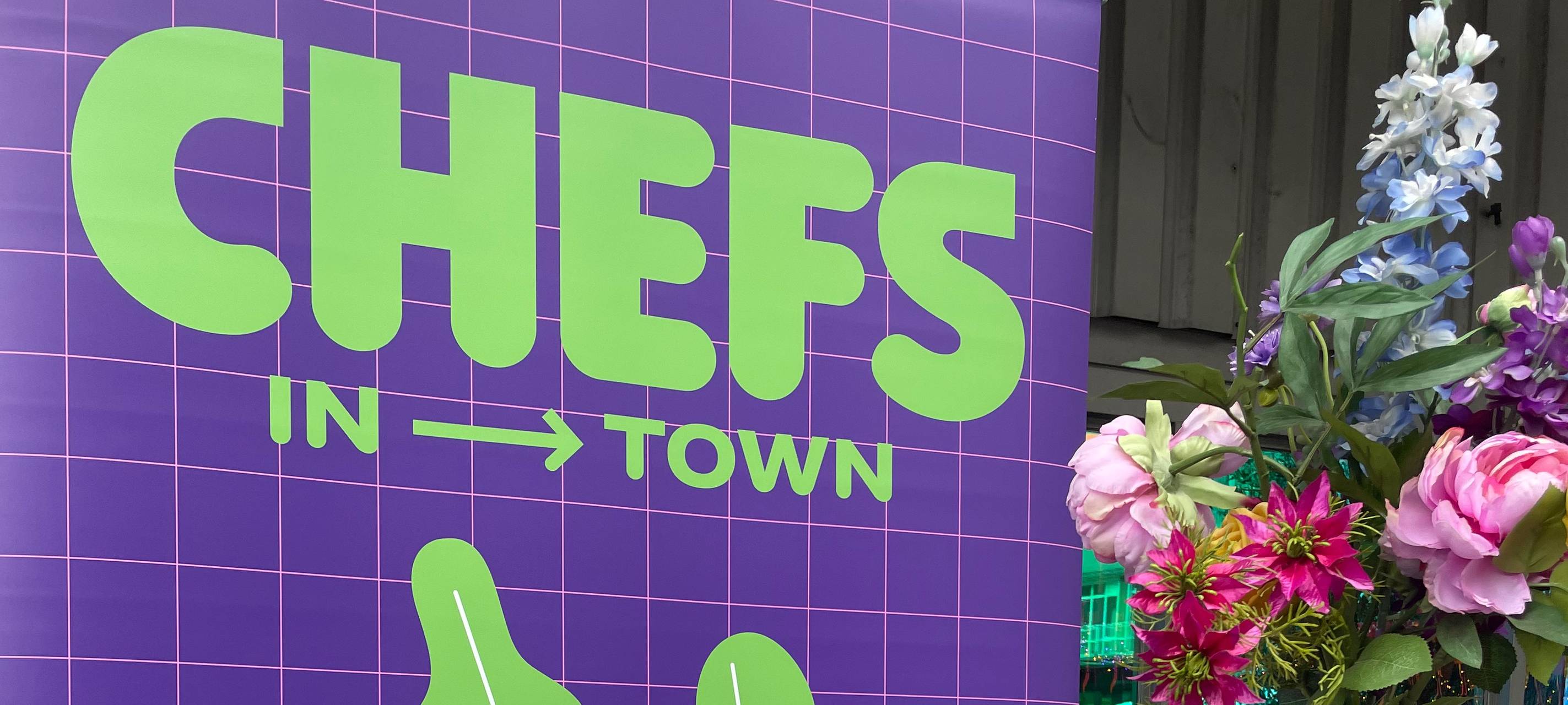 Das Plakat von Chefs in Town