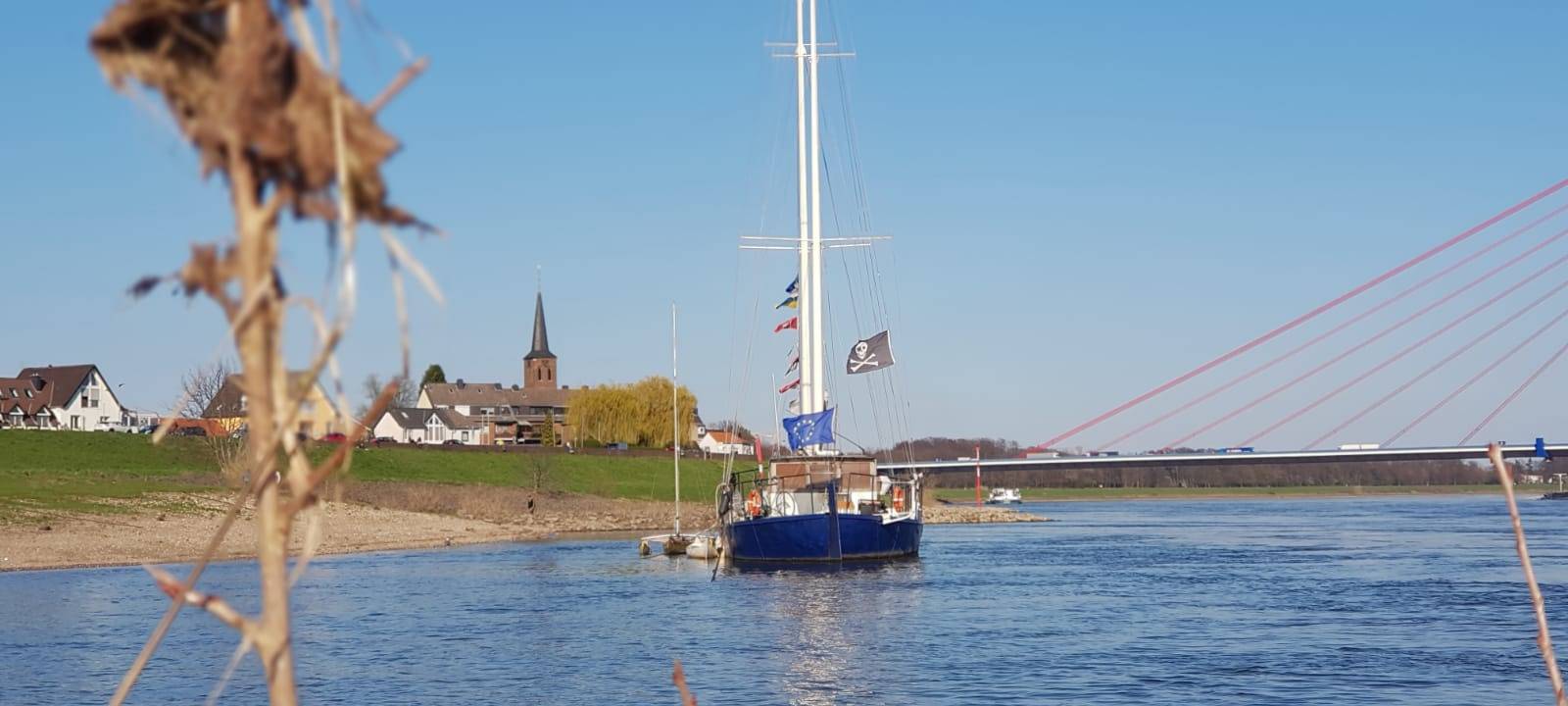 Sanierungsarbeiten auf der Fleher Brücke