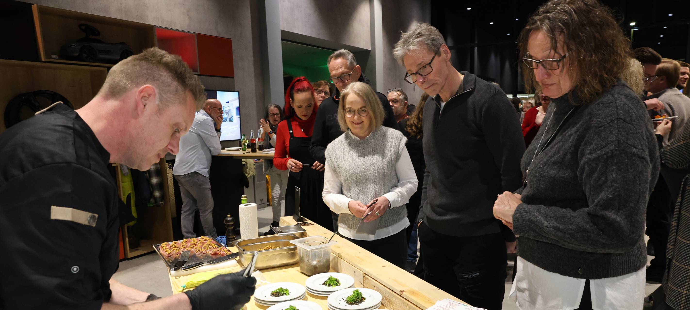 Sterneköche Gourmettreff Düsseldorf 2026. Impressionen vom Format Antenne Düsseldorf schmeckt - hier von einer Veranstaltung in Dormagen.