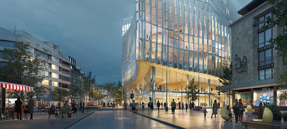"kister scheithauer gross architekten GmbH" aus Köln belegt mit seinem Entwurf den 3. Platz des Generalplanungswettbewerbs "Opernhaus der Zukunft"