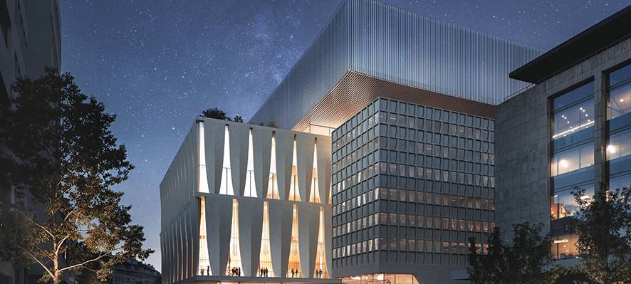 Platz 2 beim Generalplanungswettbewerb "Opernhaus der Zukunft" machte der Entwurf von "HPP Architekten GmbH" aus Köln/Düsseldorf