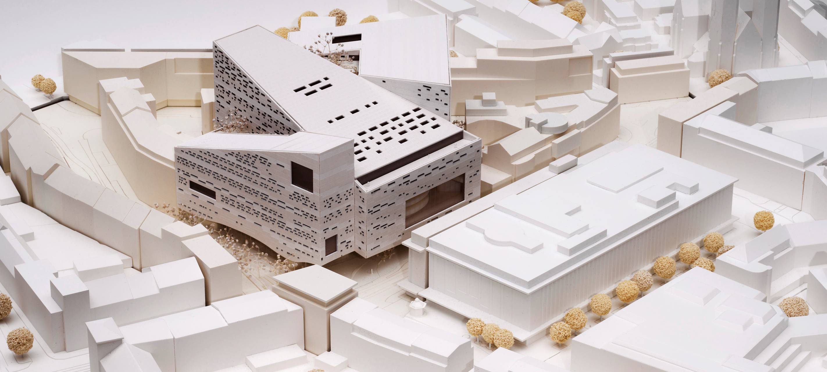 Platz 1 des Generalplanungswettbewerbs "Opernhaus der Zukunft": Der Entwurf des Architekturbüros "Snøhetta Oslo AS" aus Oslo.