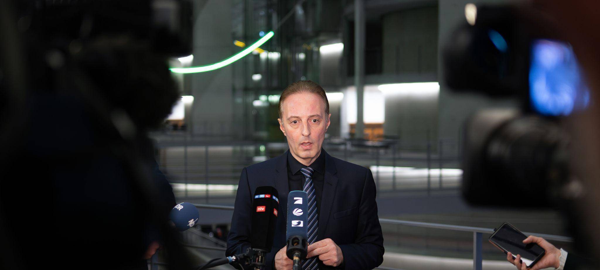 Sitzung des Wahlprüfungsausschusses des Bundestages