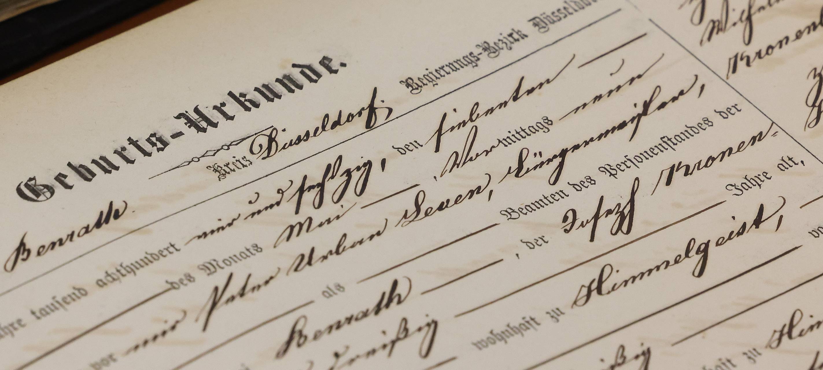 Ahnenforschung leicht gemacht: Urkunden online verfügbar