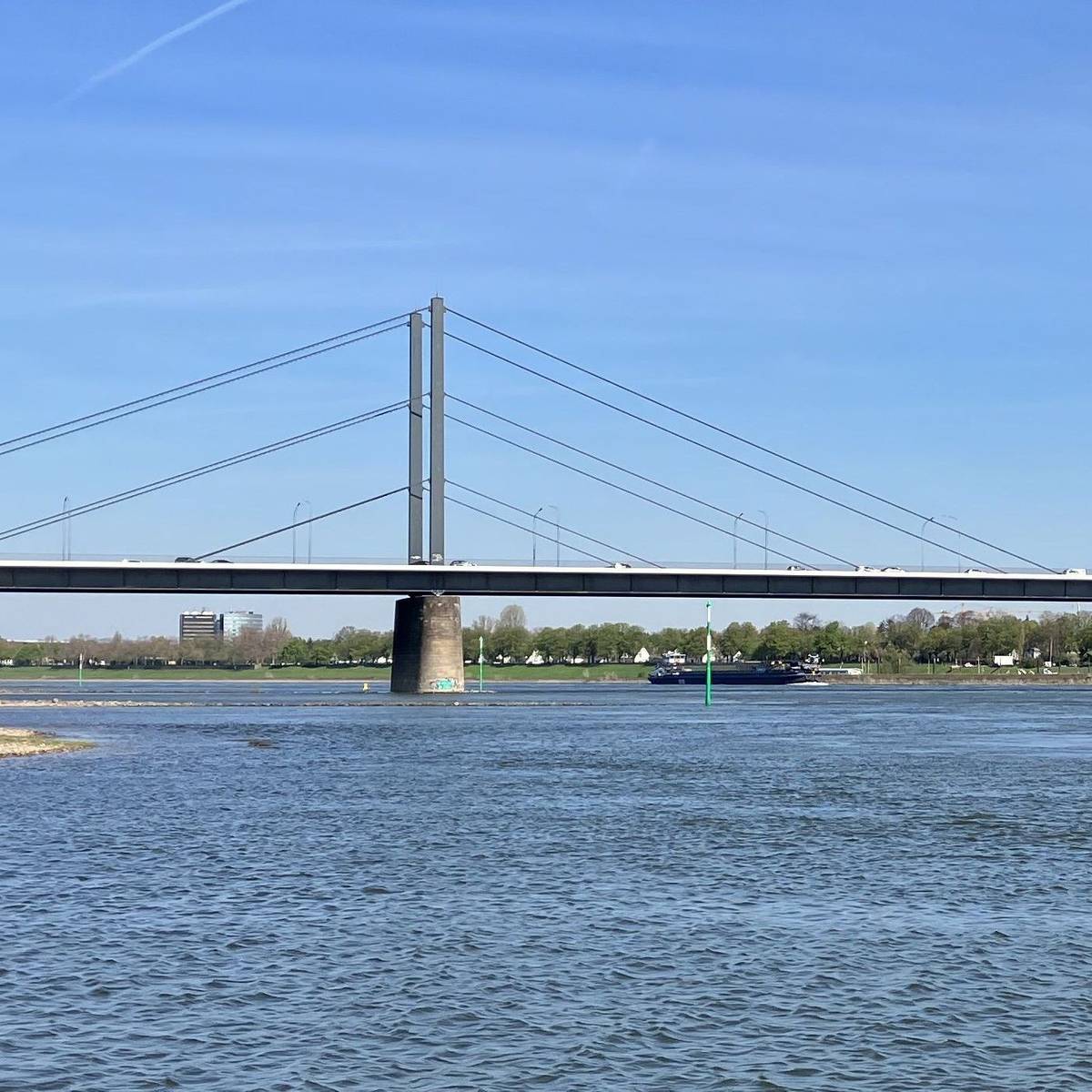 Keine nächtliche Sperrung mehr der Theodor-Heuss-Brücke