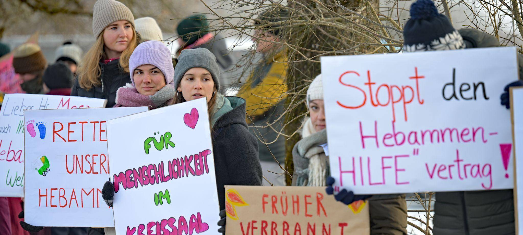 Auftakt Klausur CSU-Bundestagsfraktion - Demonstration
