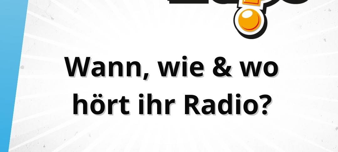 Freitagsfrage vom 23. Januar 2026: Wann, wie & wo hört ihr Radio?