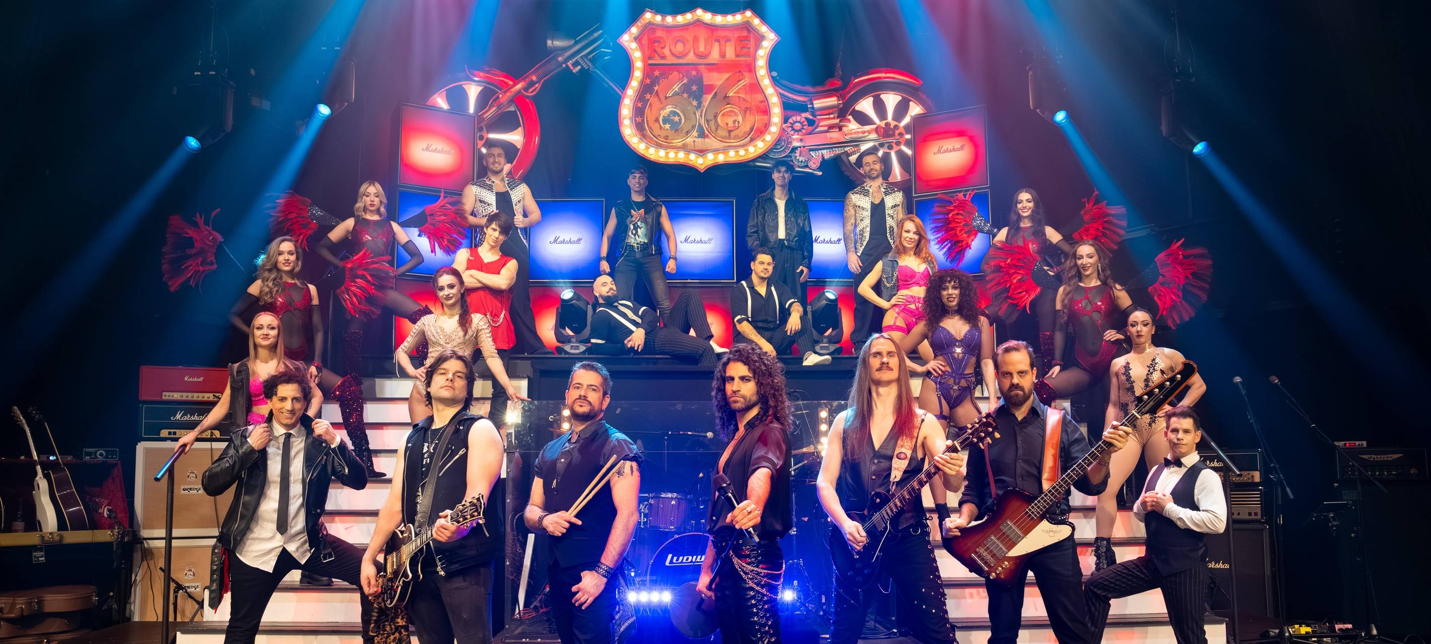 Das Apollo Enselmble der aktuellen Show "Rock Reloaded"