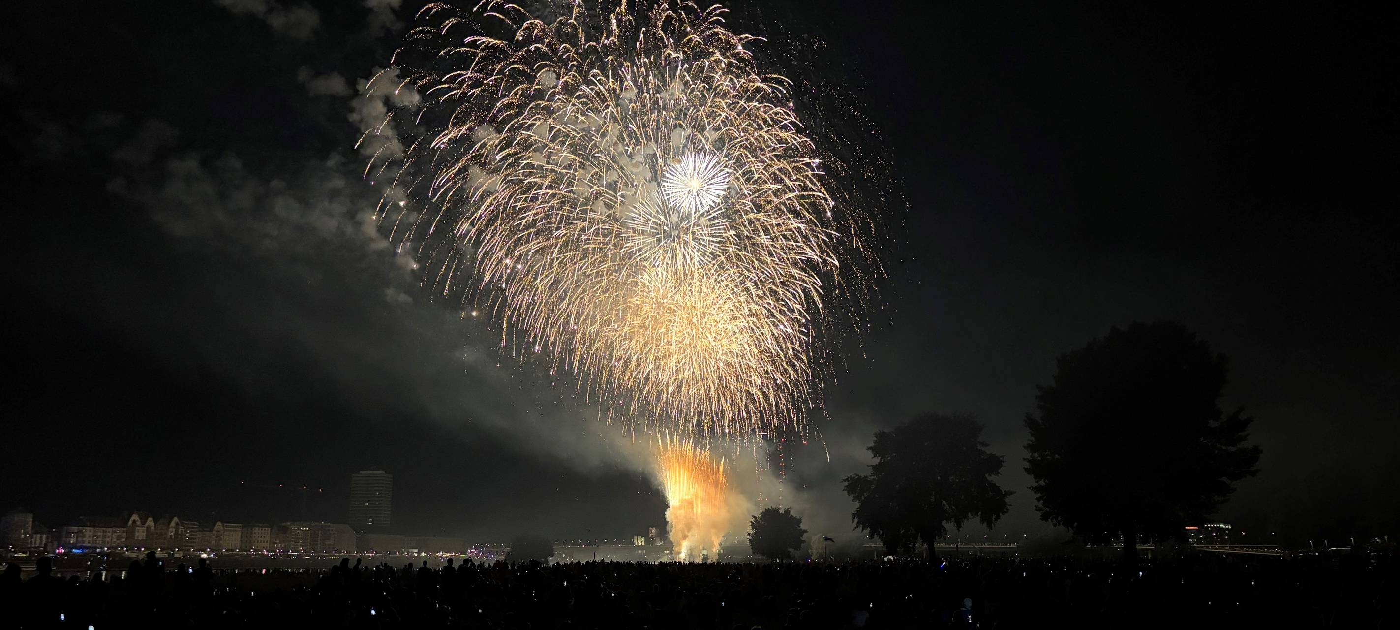 Das japanische Feuerwerk zum Abschluss des Japan-Tages 2026.