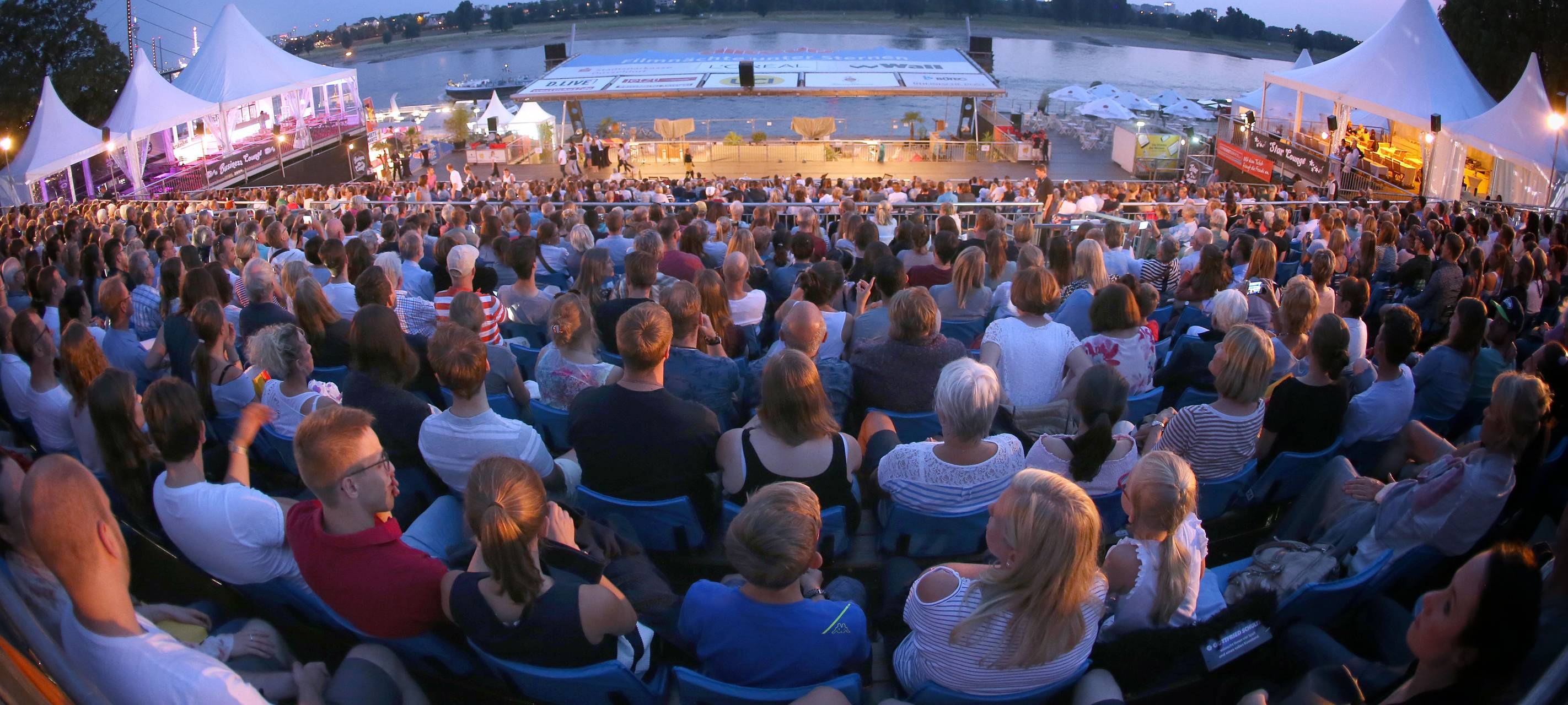 Programm für das Open-Air-Kino