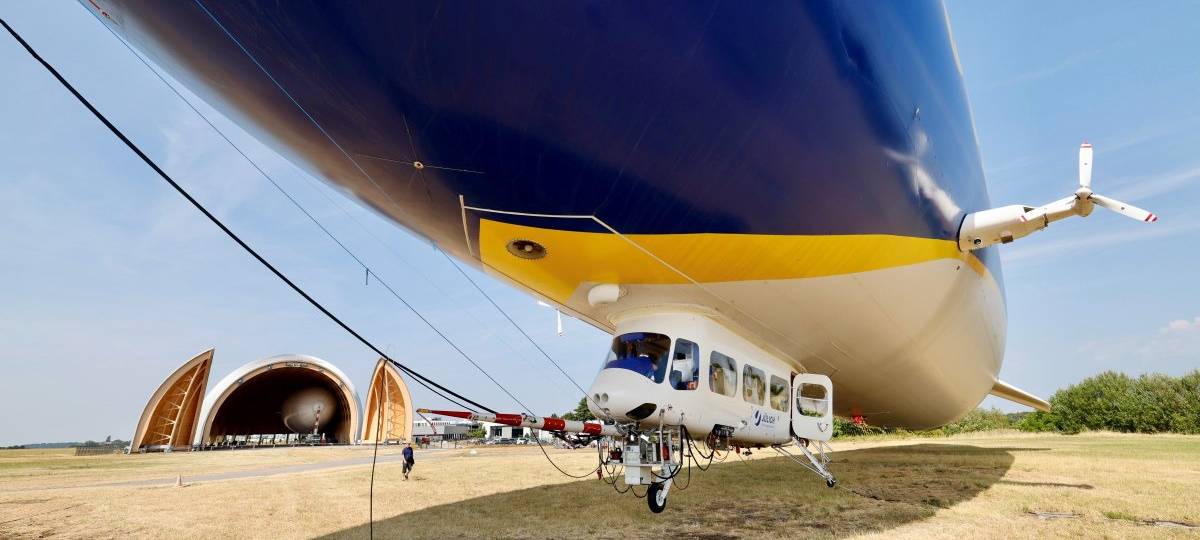 Zeppelin sammelt Daten zum Klimawandel