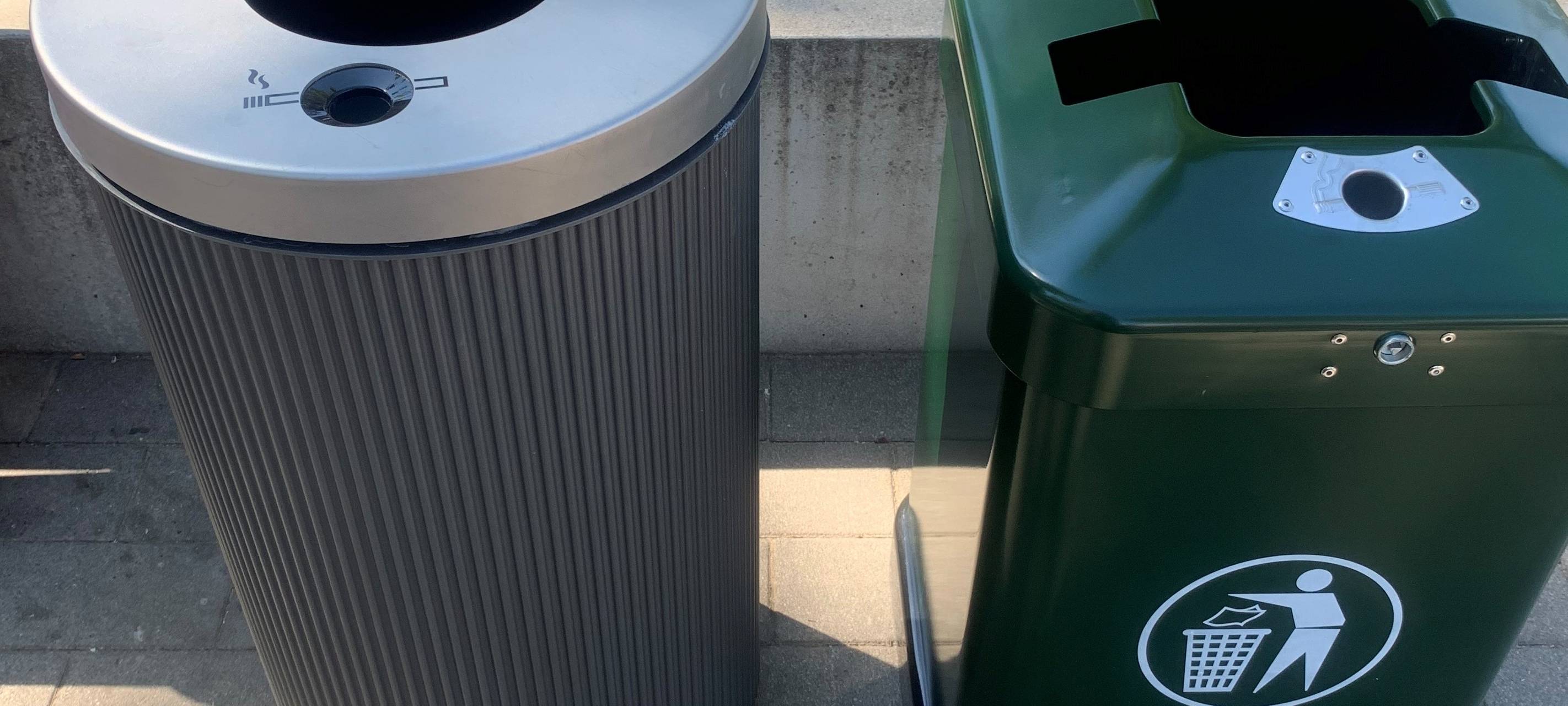 Neue Mülleimer in den Stadtteilen