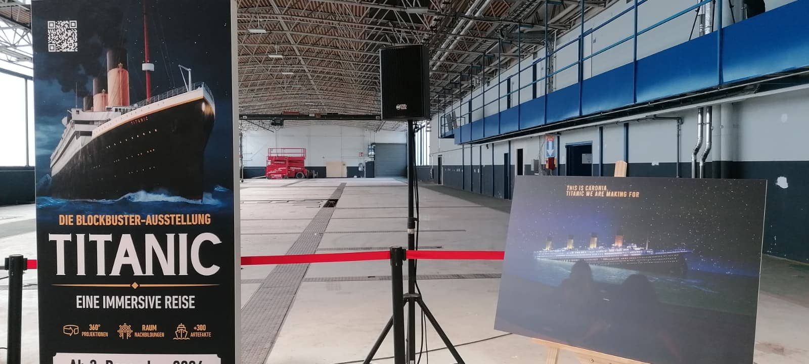 Eindrücke von der Pressekonferenz zur neuen Titanic-Ausstellung.