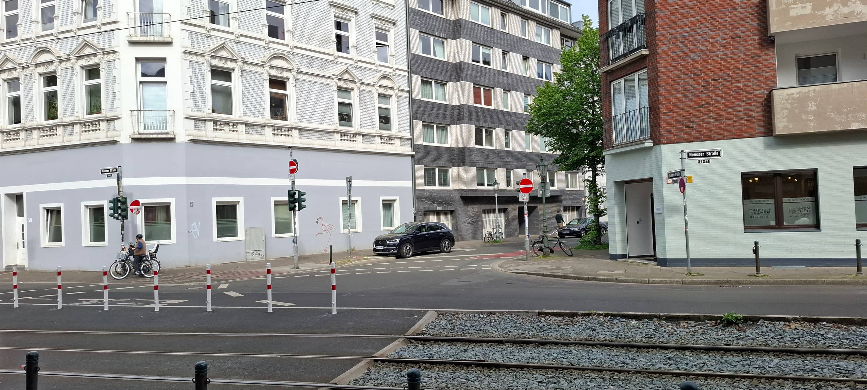 Knotenpunkt Neusser Straße/Düsselstraße