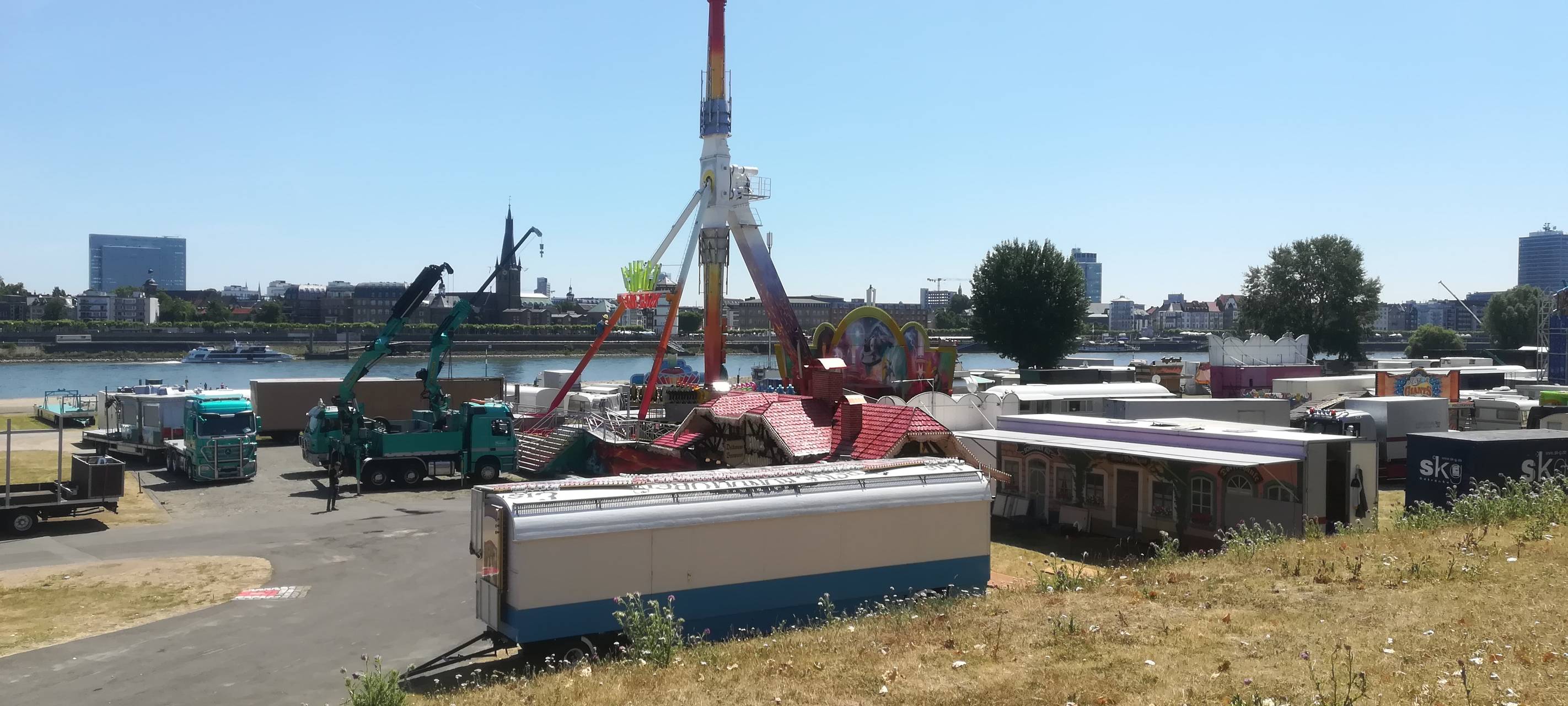 Größte Kirmes am Rhein 2019